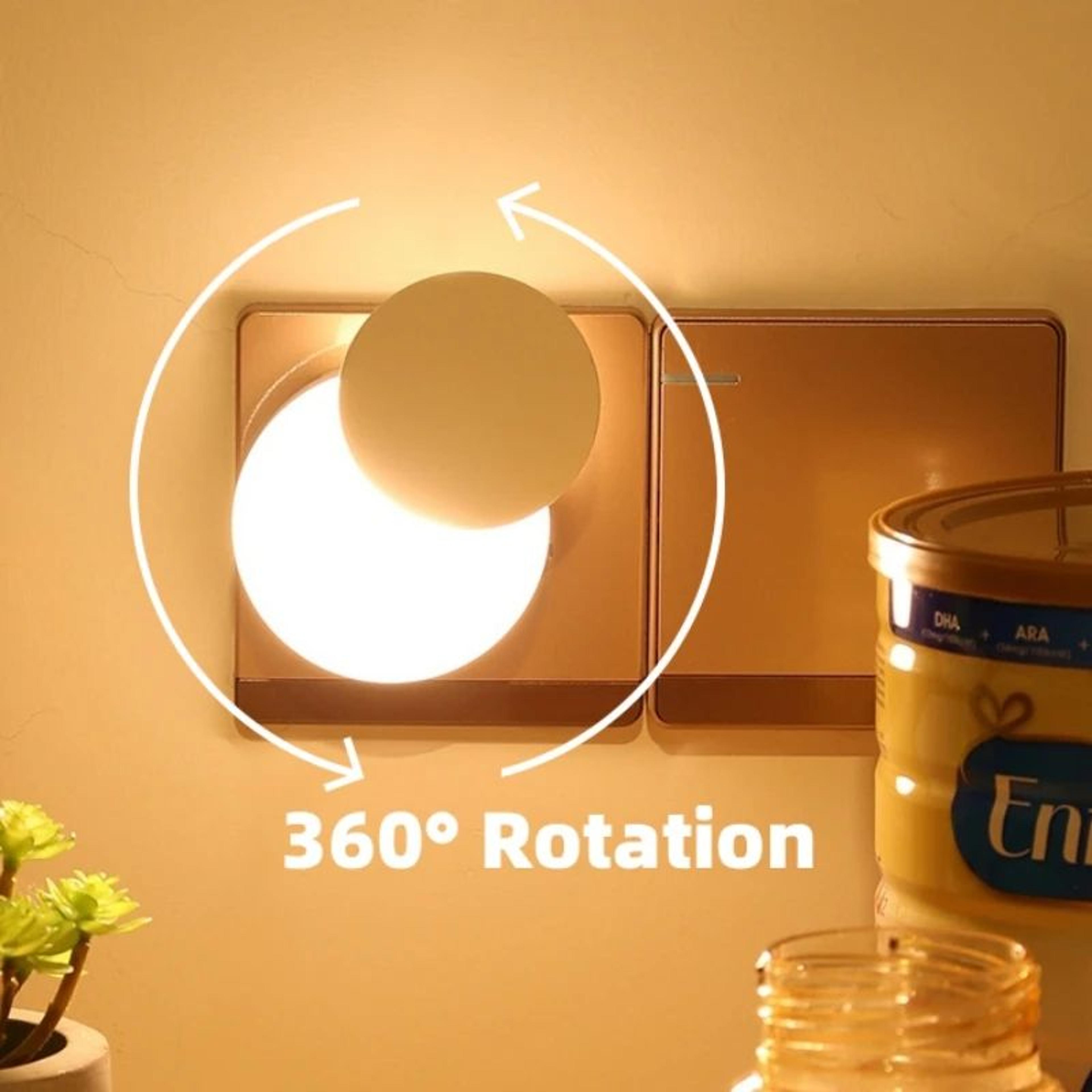 lumisense automatic led plug in night light