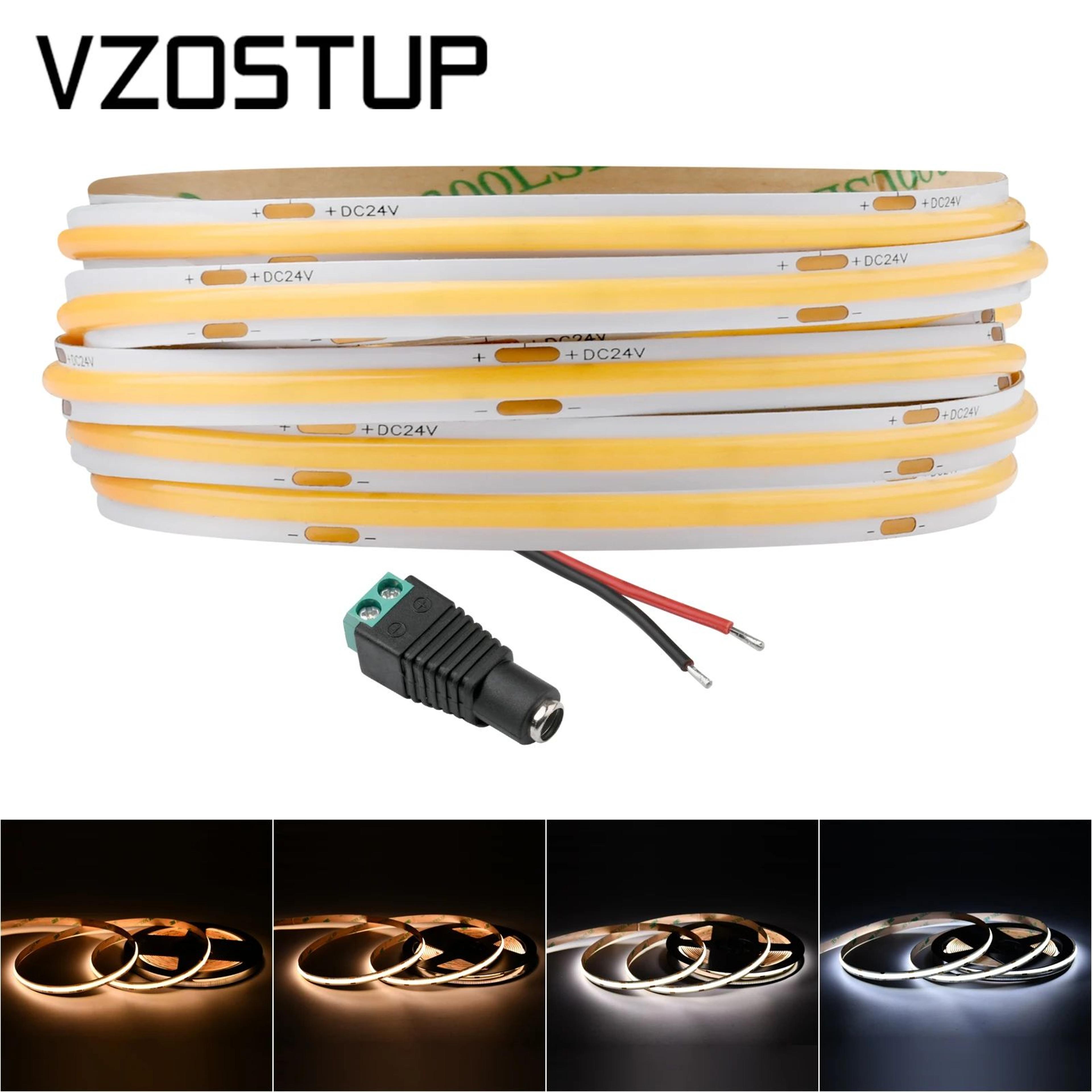 lumiribbon high density dimmable cob led strip light