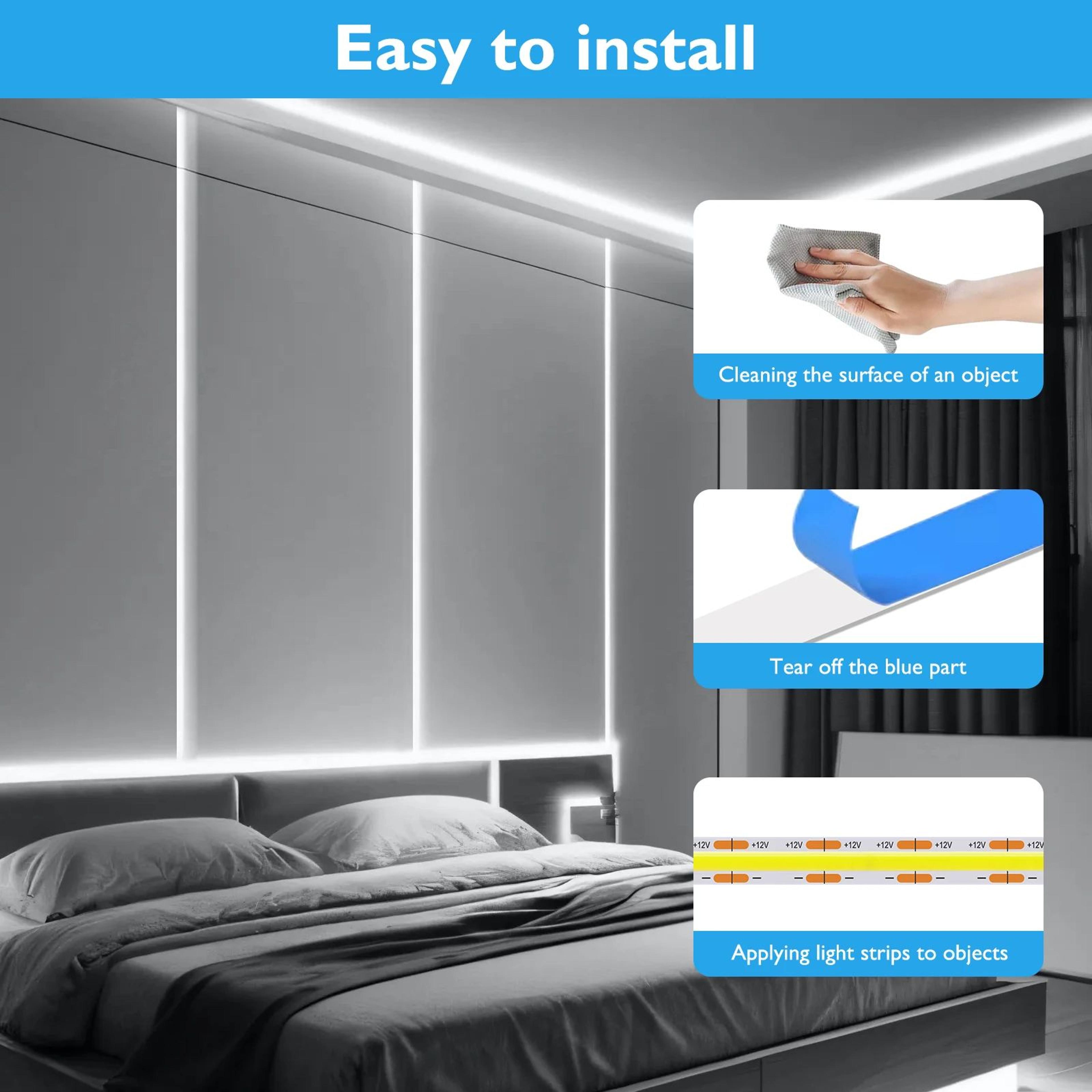 High Density COB LED Strip Light 5