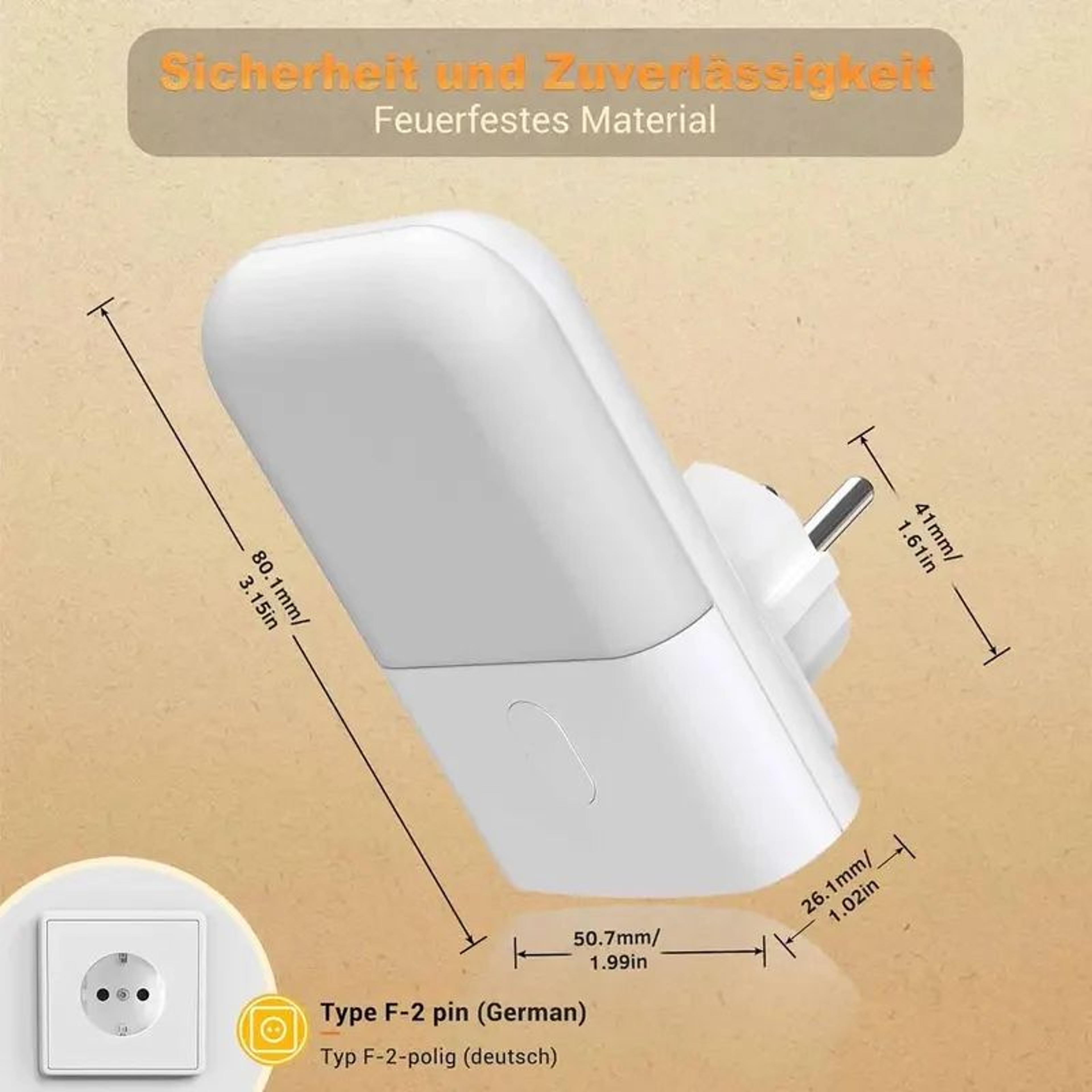 Dimmable Dusk To Dawn LED Plug In Night Light 3