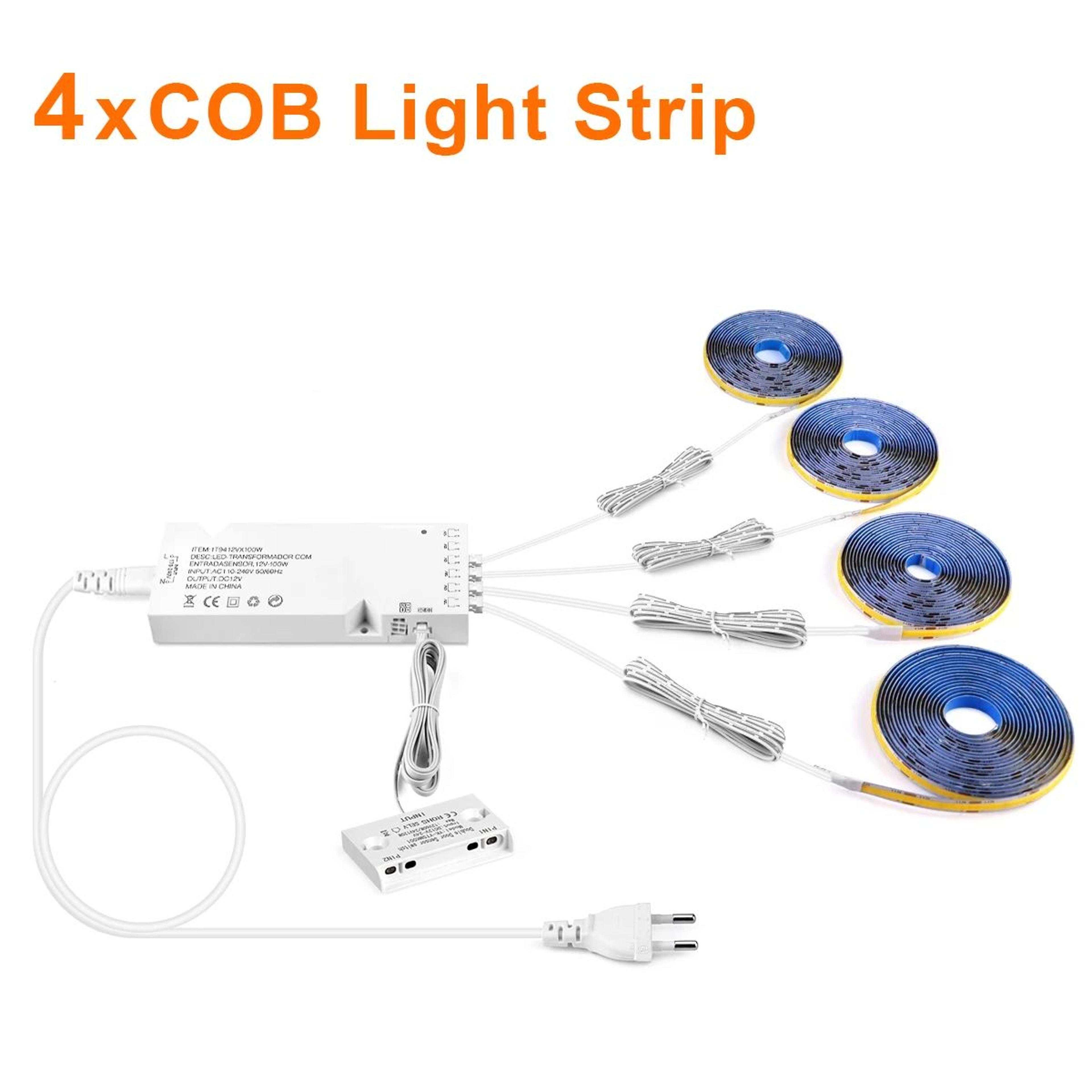 Smart Sensor COB LED Cabinet Strip Light 9