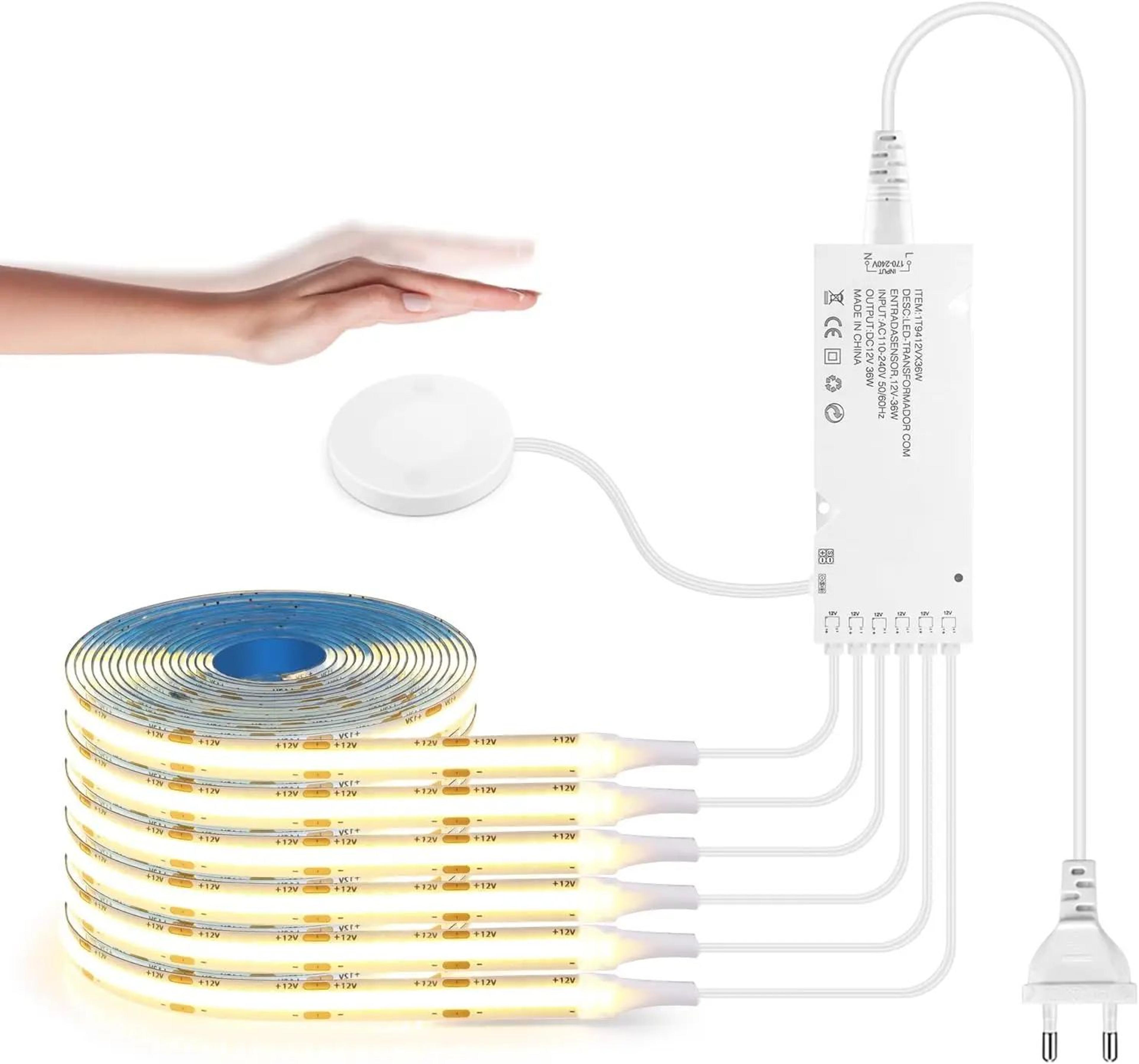 dimmable touch sensor cob led under cabinet light
