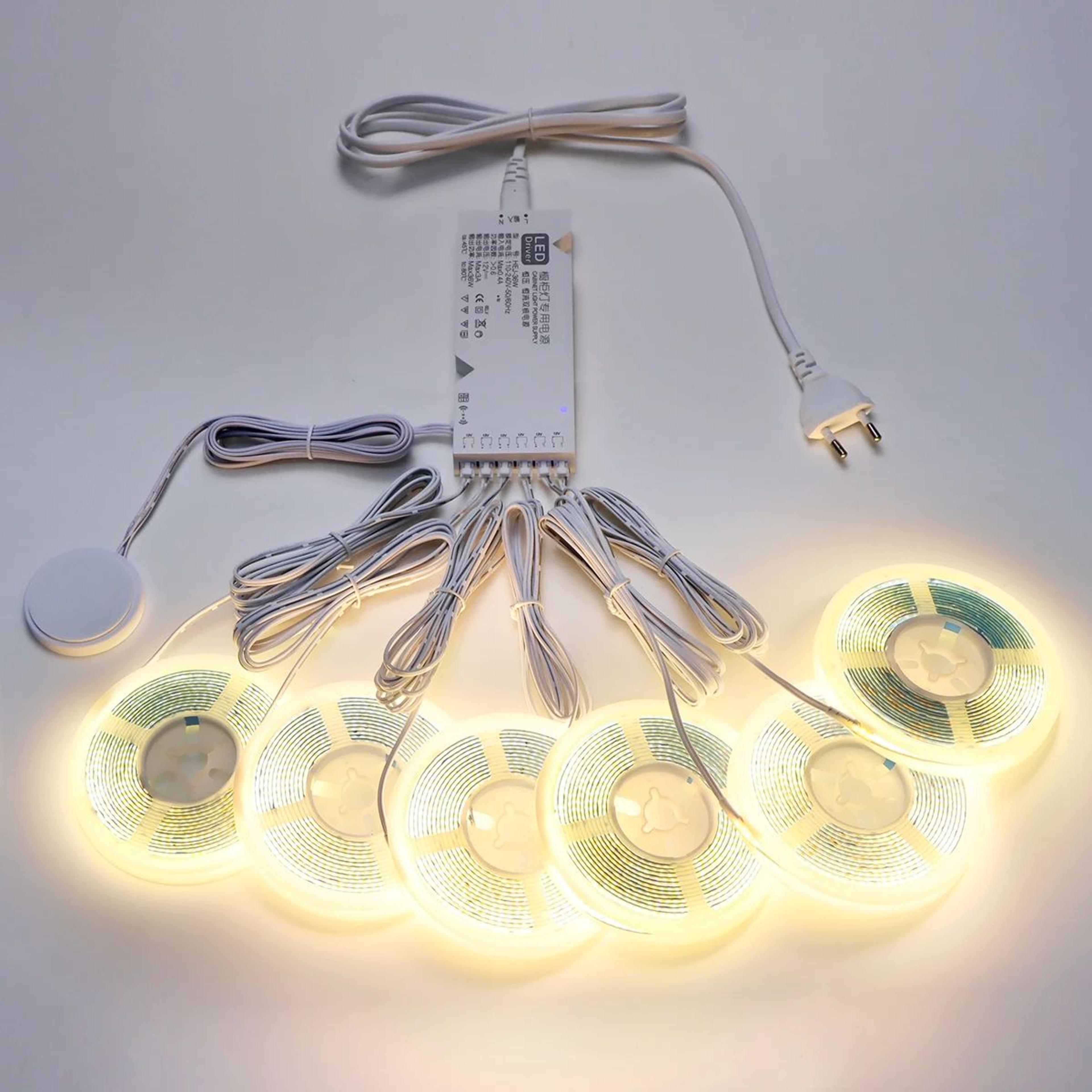 Dimmable Touch Sensor COB LED Under Cabinet Light 5