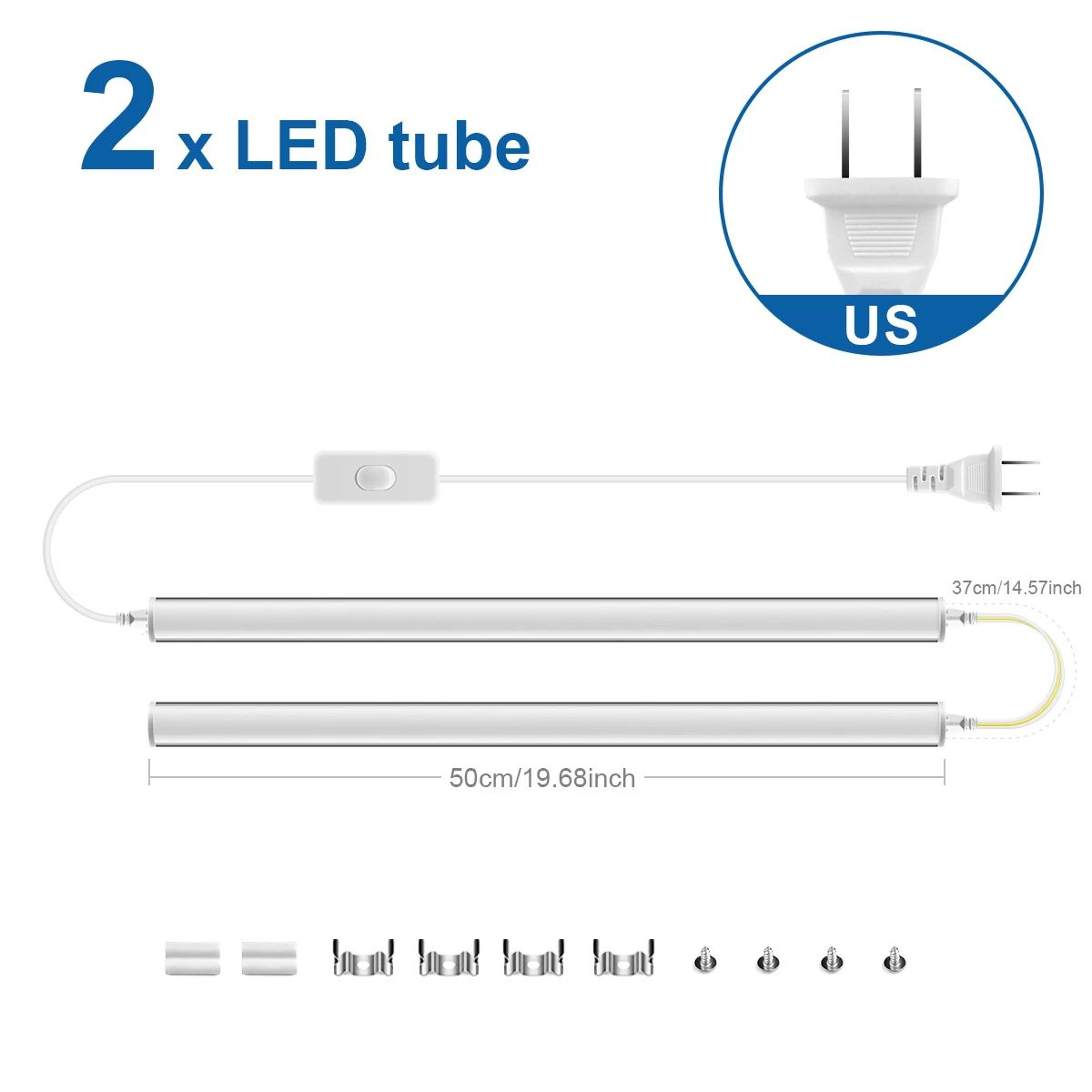 15W T5 LED Tube Light Flicker Free Ceiling Lamp 10