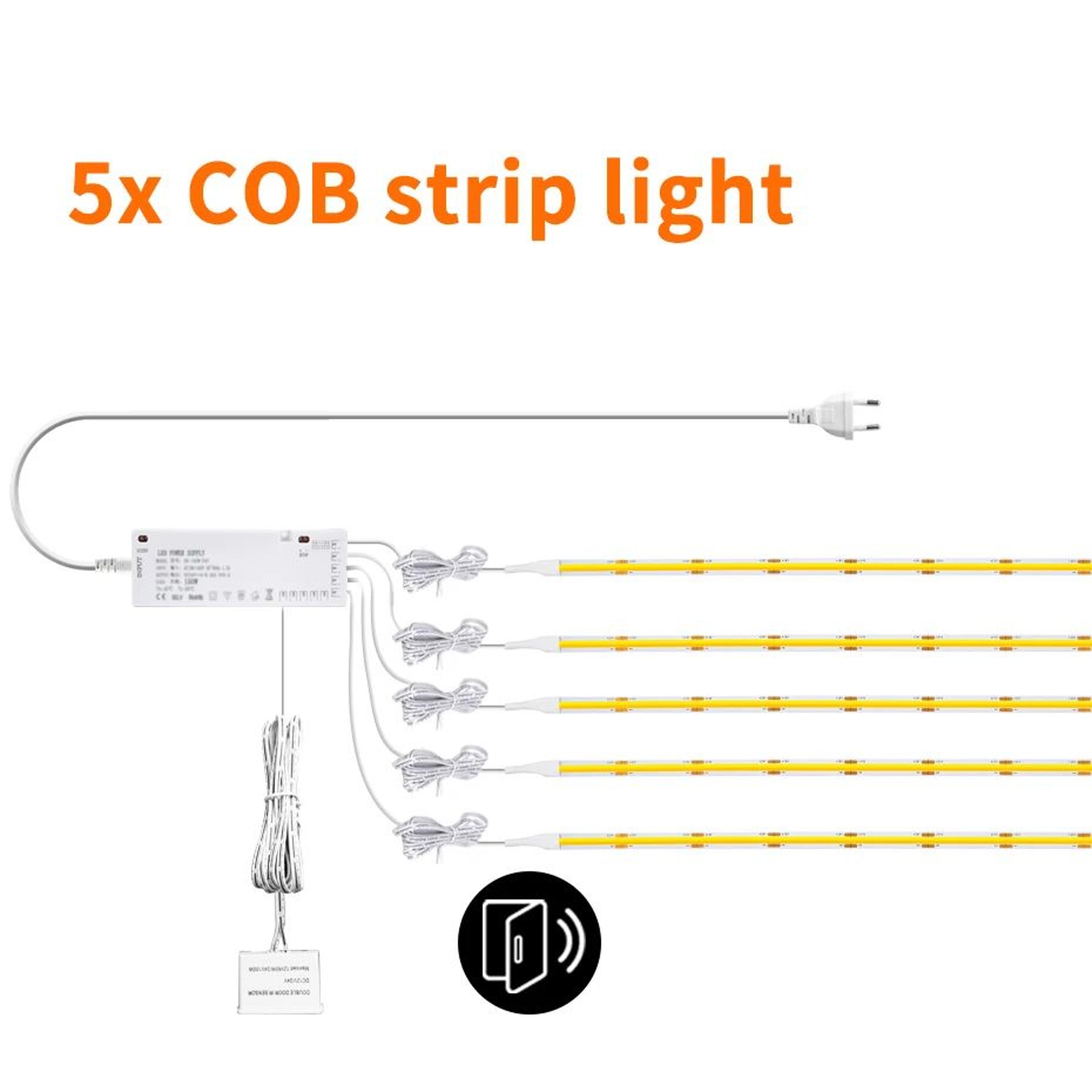 COB Door Sensor Under Cabinet Light 10