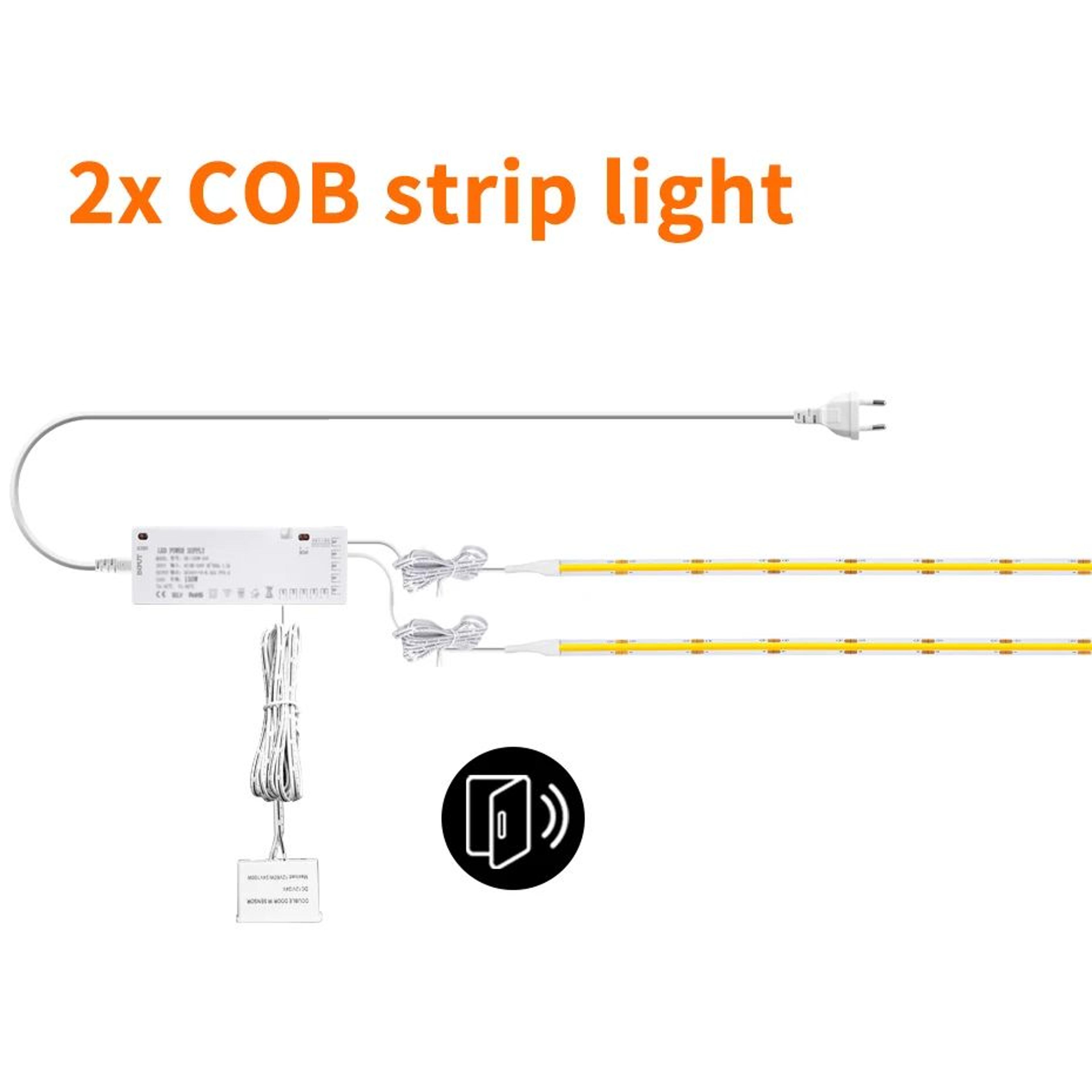 COB Door Sensor Under Cabinet Light 7