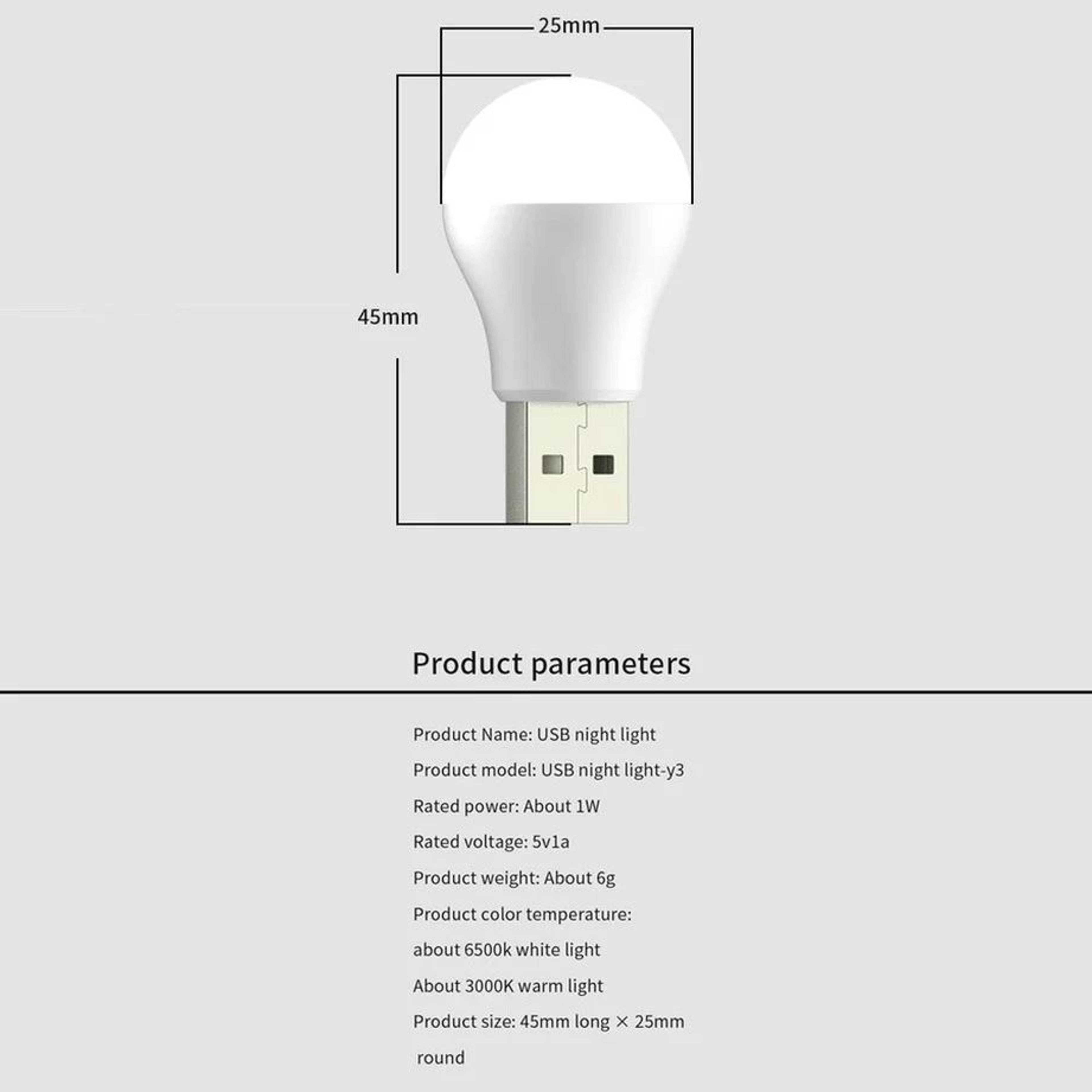 Flexible USB LED Reading Light 5