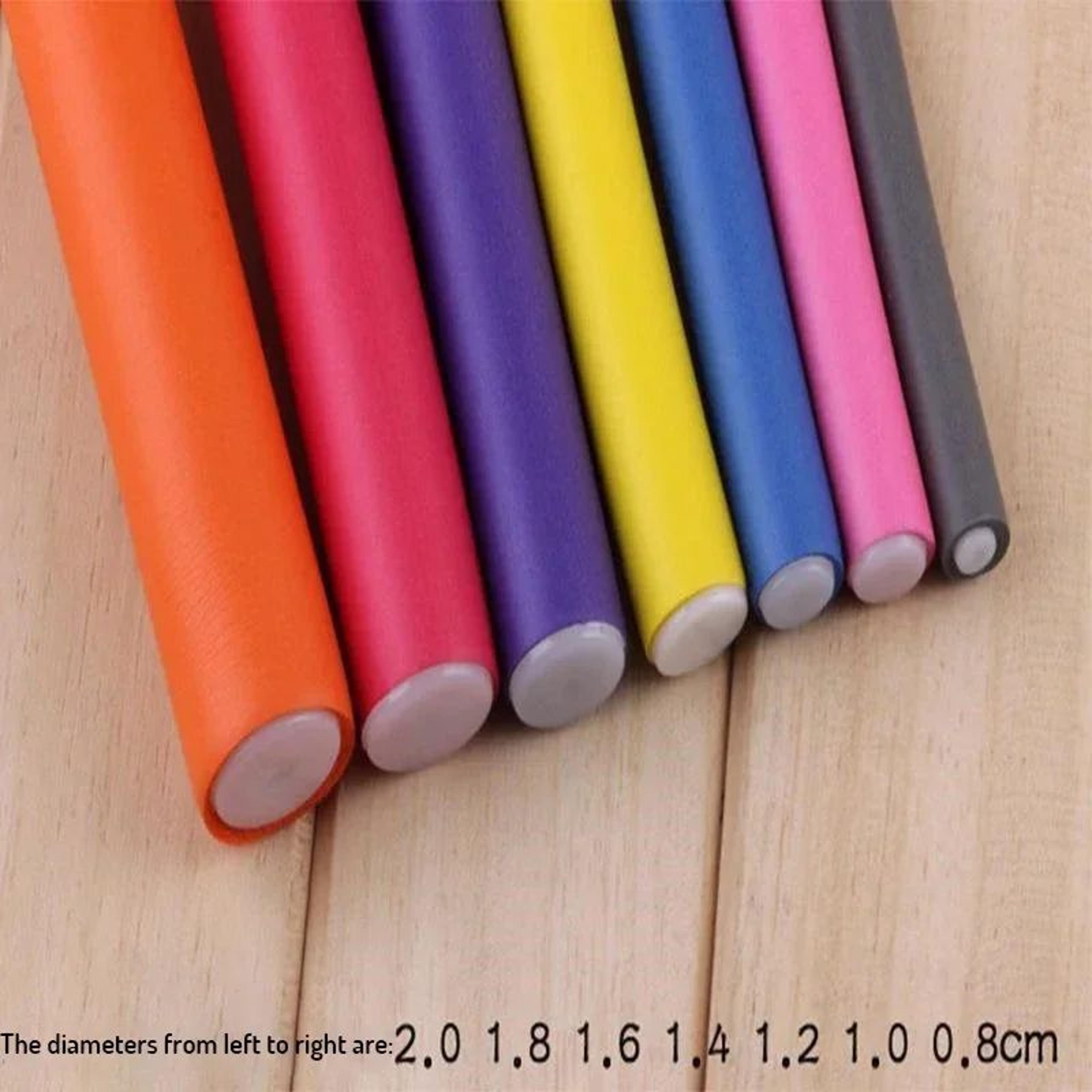 soft foam heatless curling rods