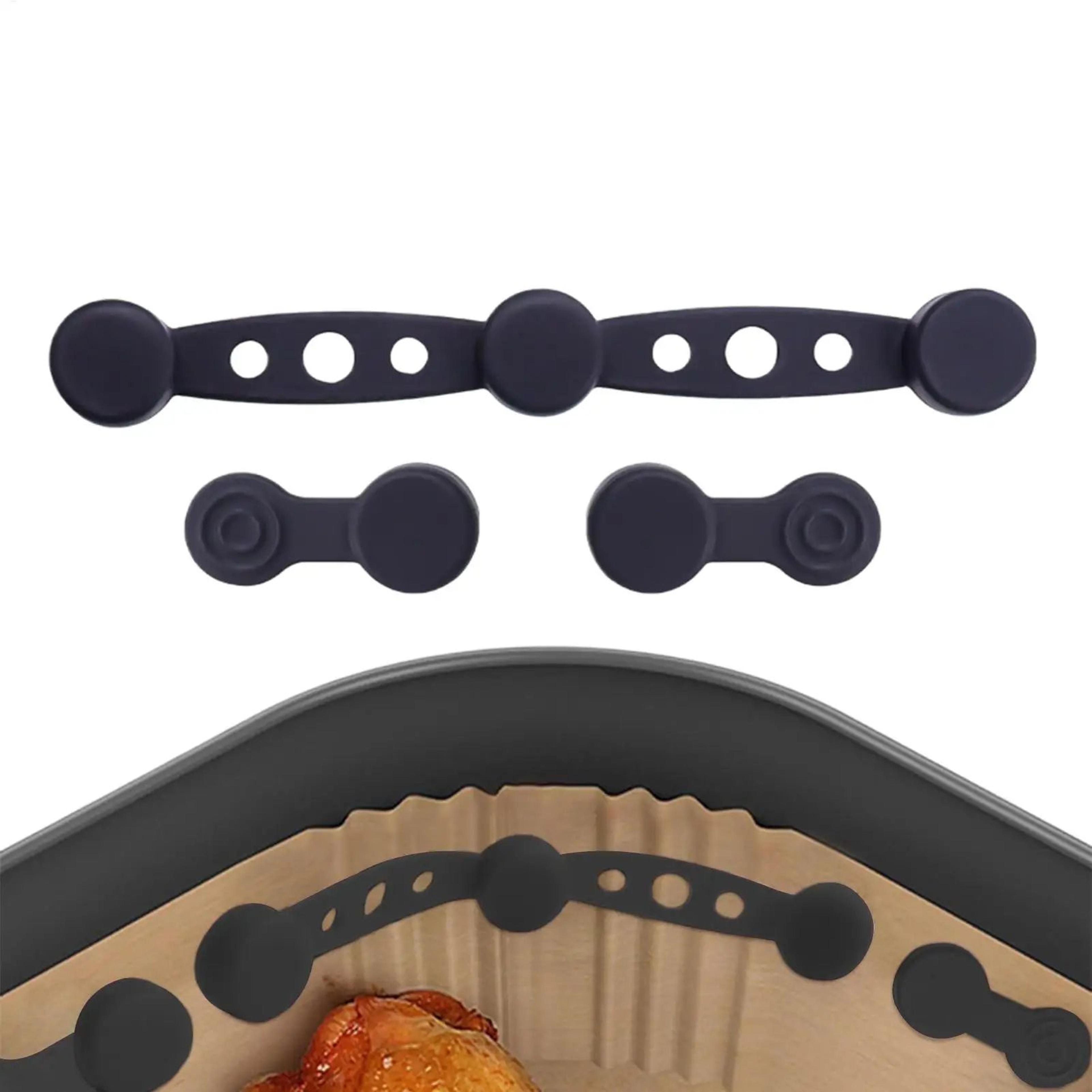 magnetic silicone air fryer liner clips