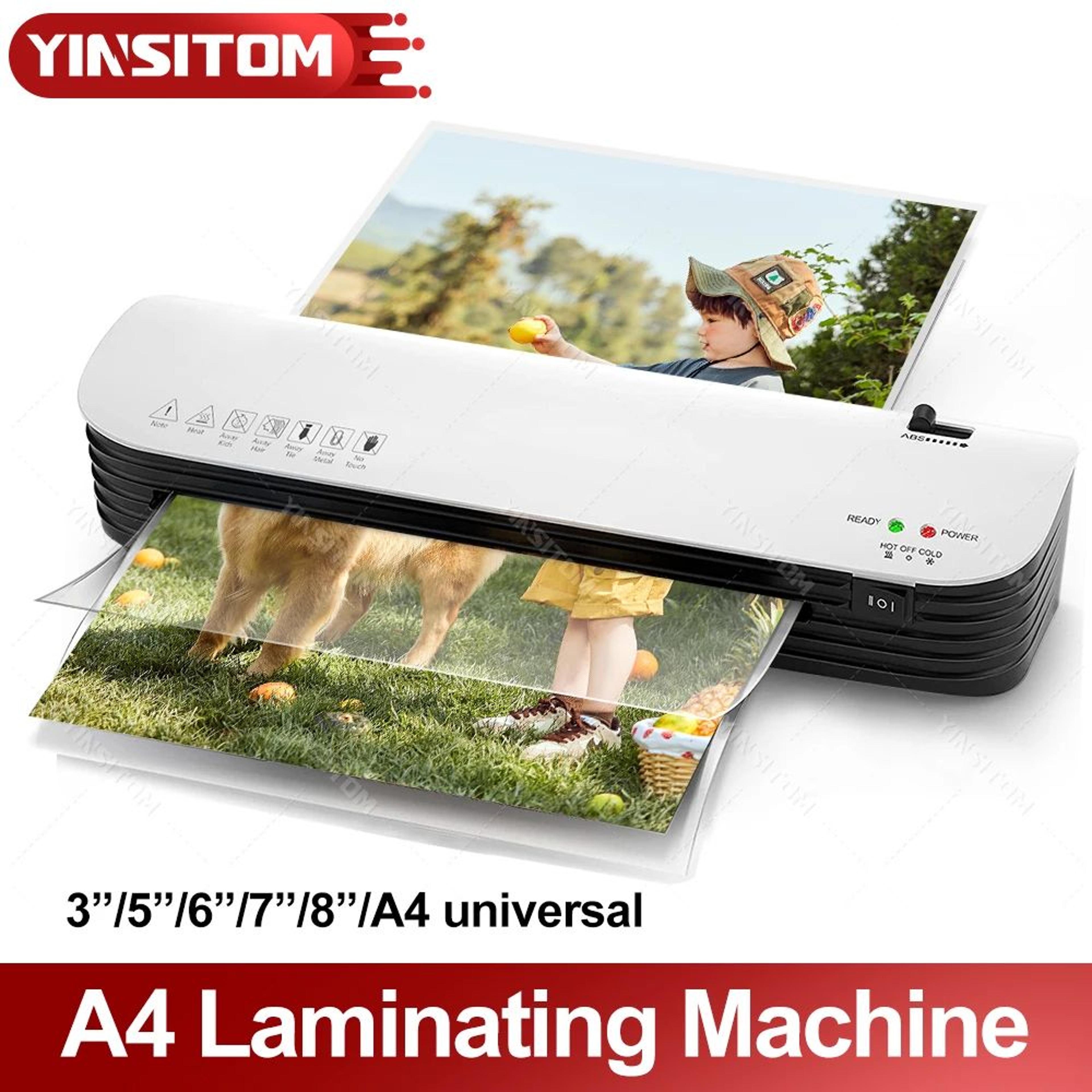 a4 hot and cold laminator machine with paper cutter