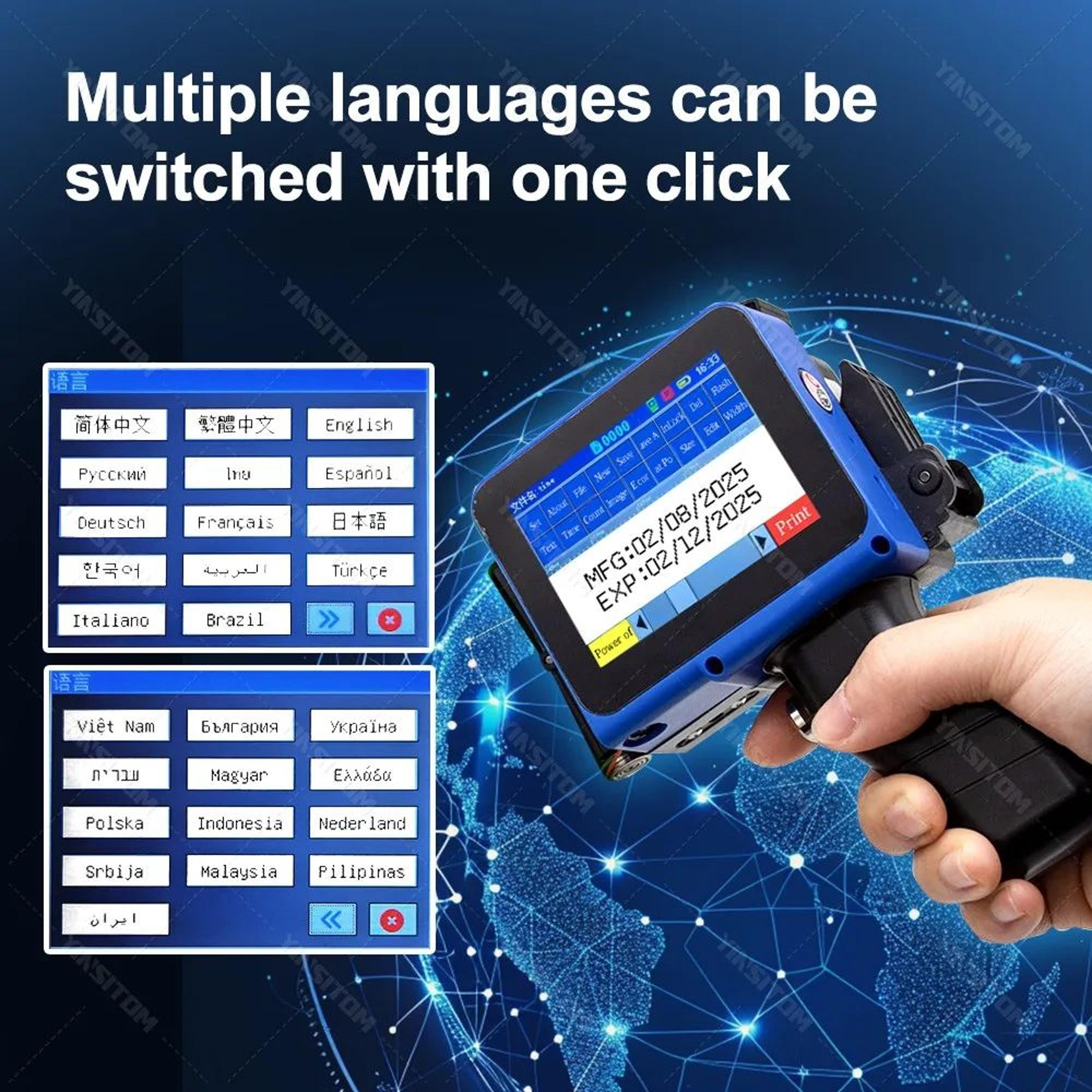 Portable Handheld Inkjet Printer 4