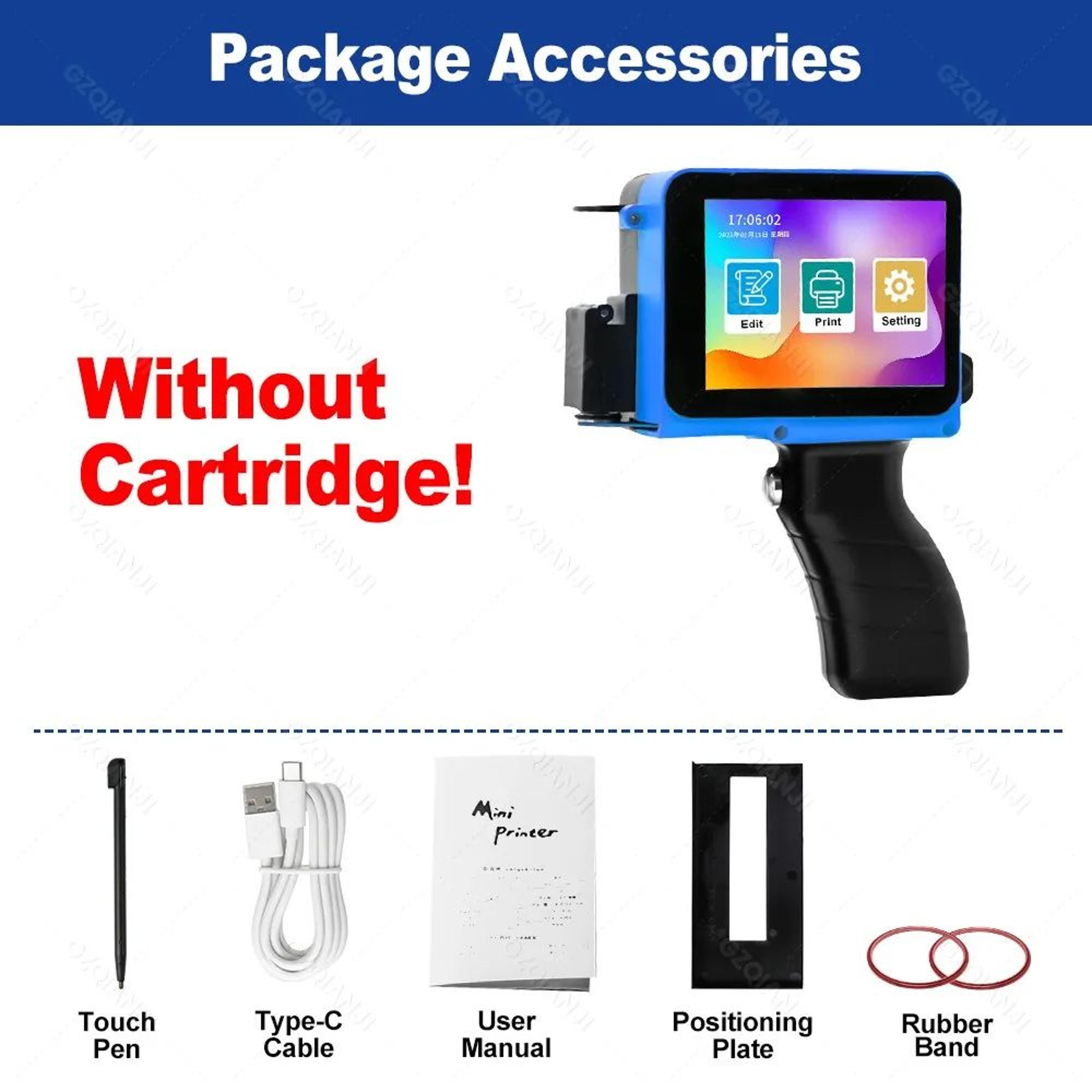 Portable Handheld Inkjet Printer 9