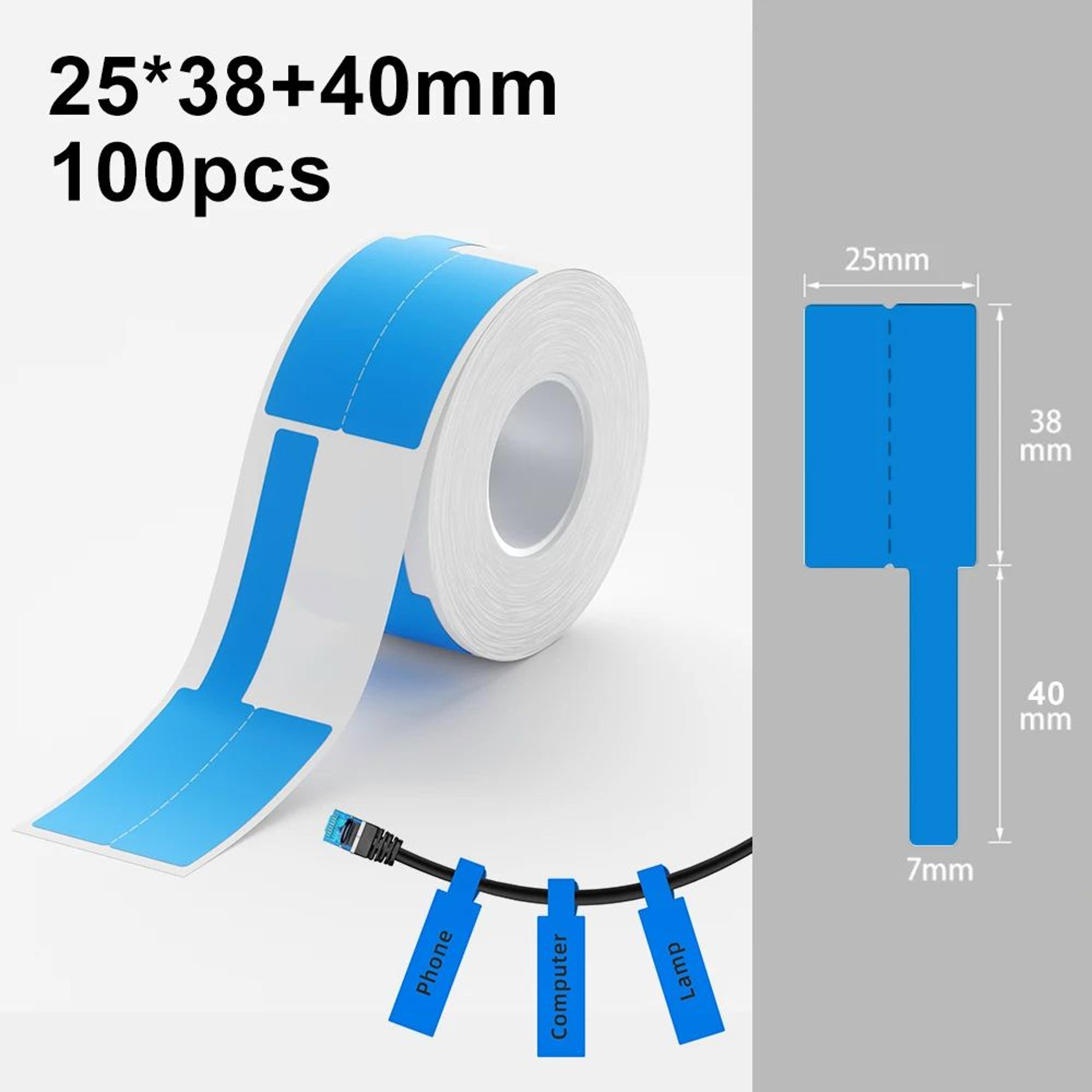 Waterproof Color Cable Label Stickers 6