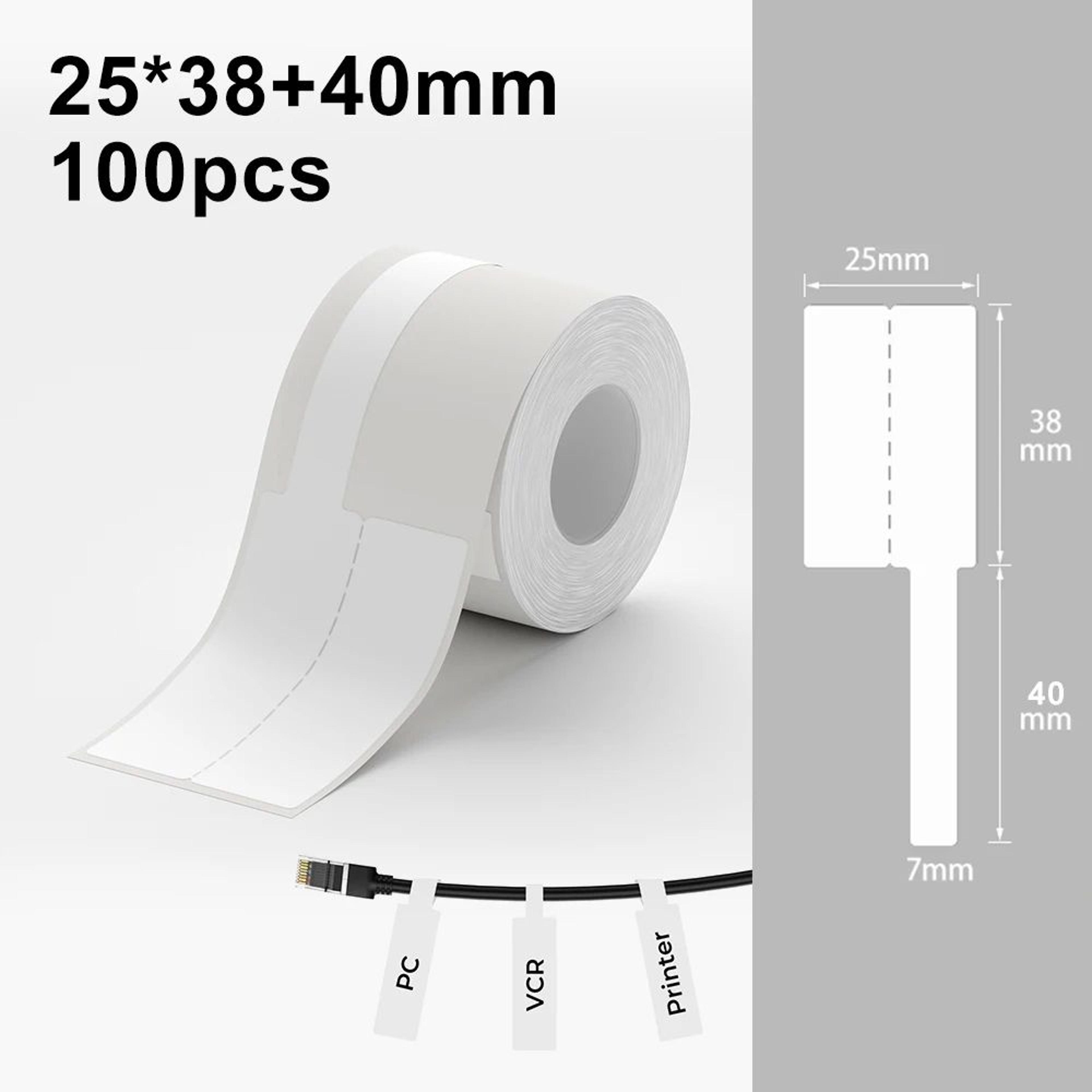 Waterproof Color Cable Label Stickers 9