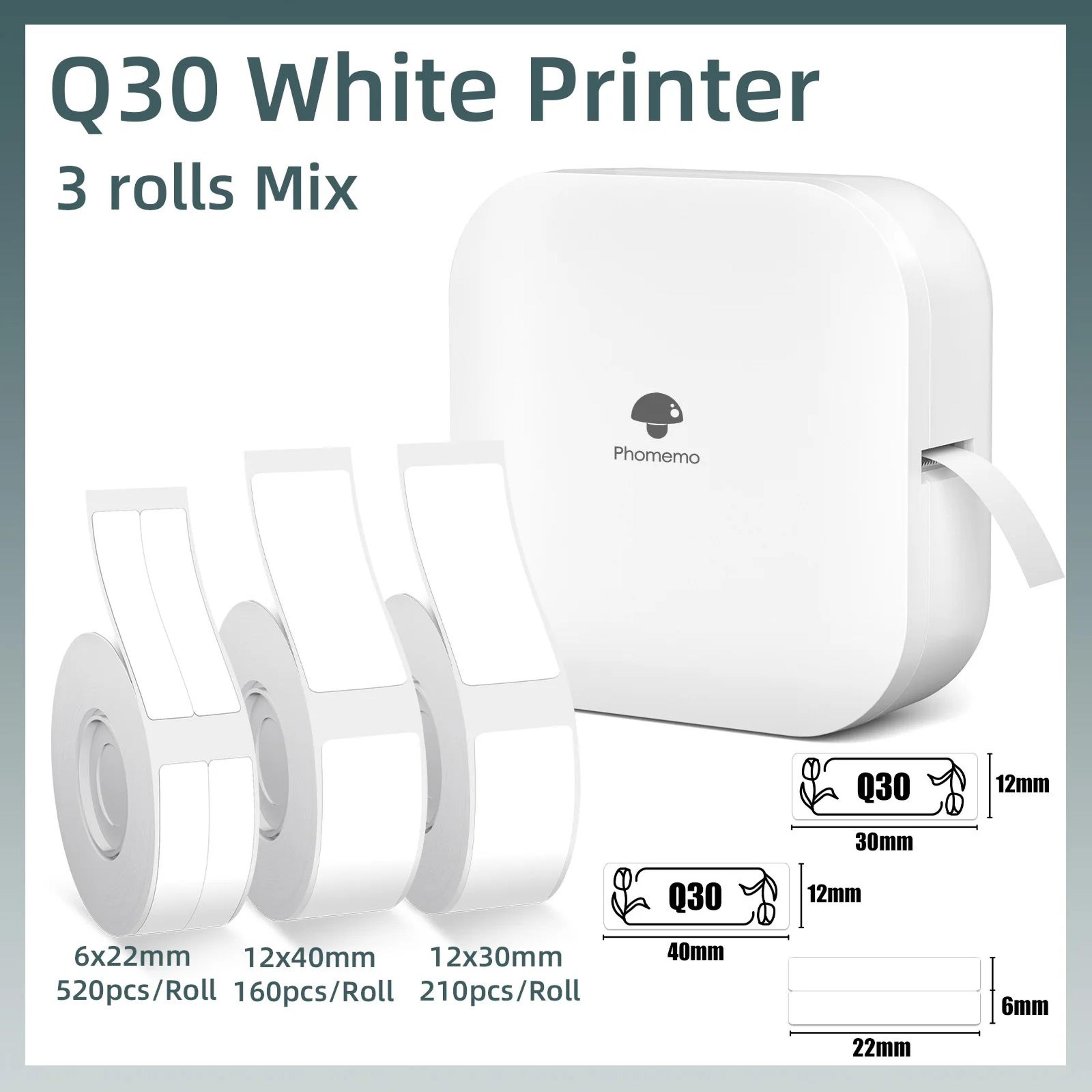 mini bluetooth thermal sticker printer