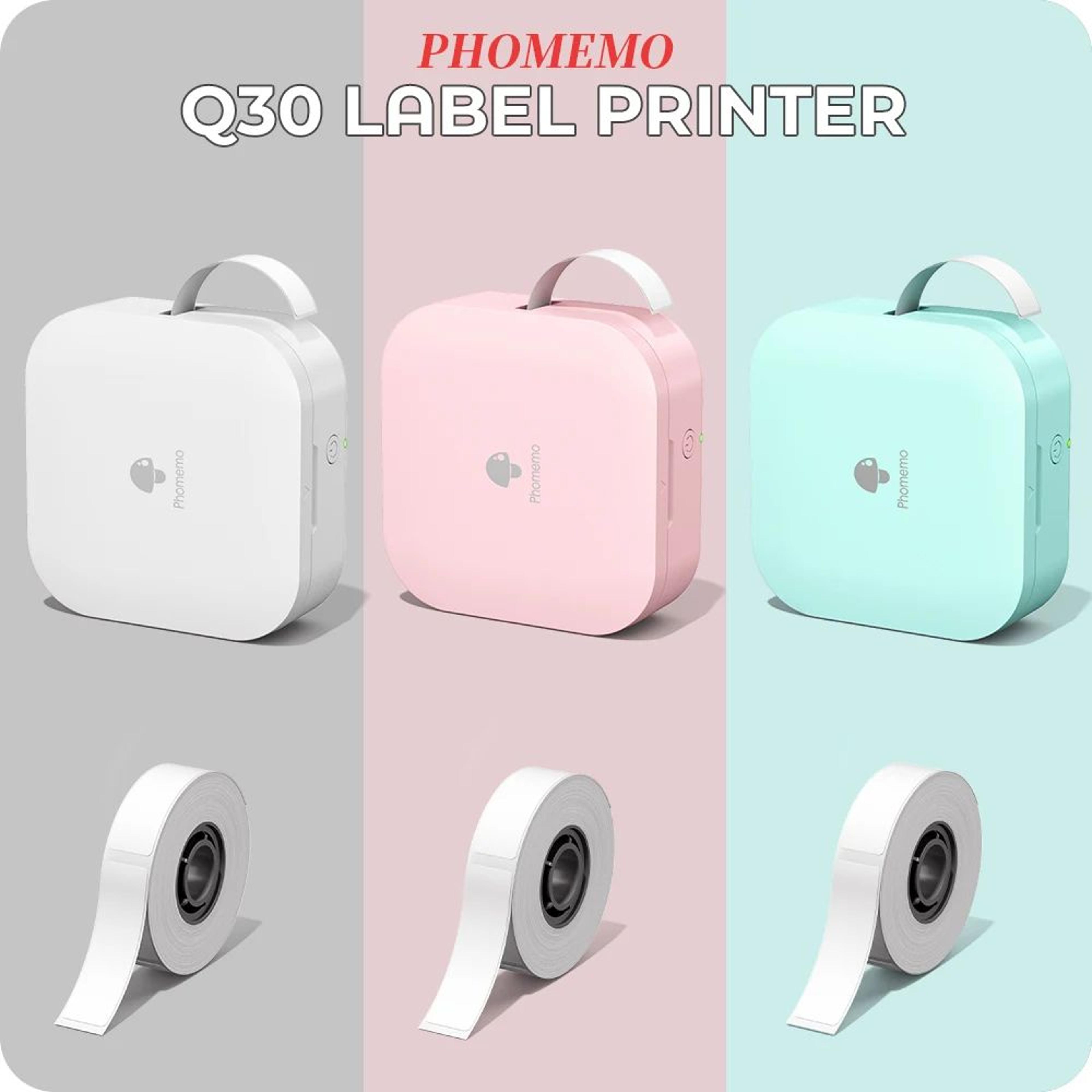 compact wireless bluetooth mini label printer