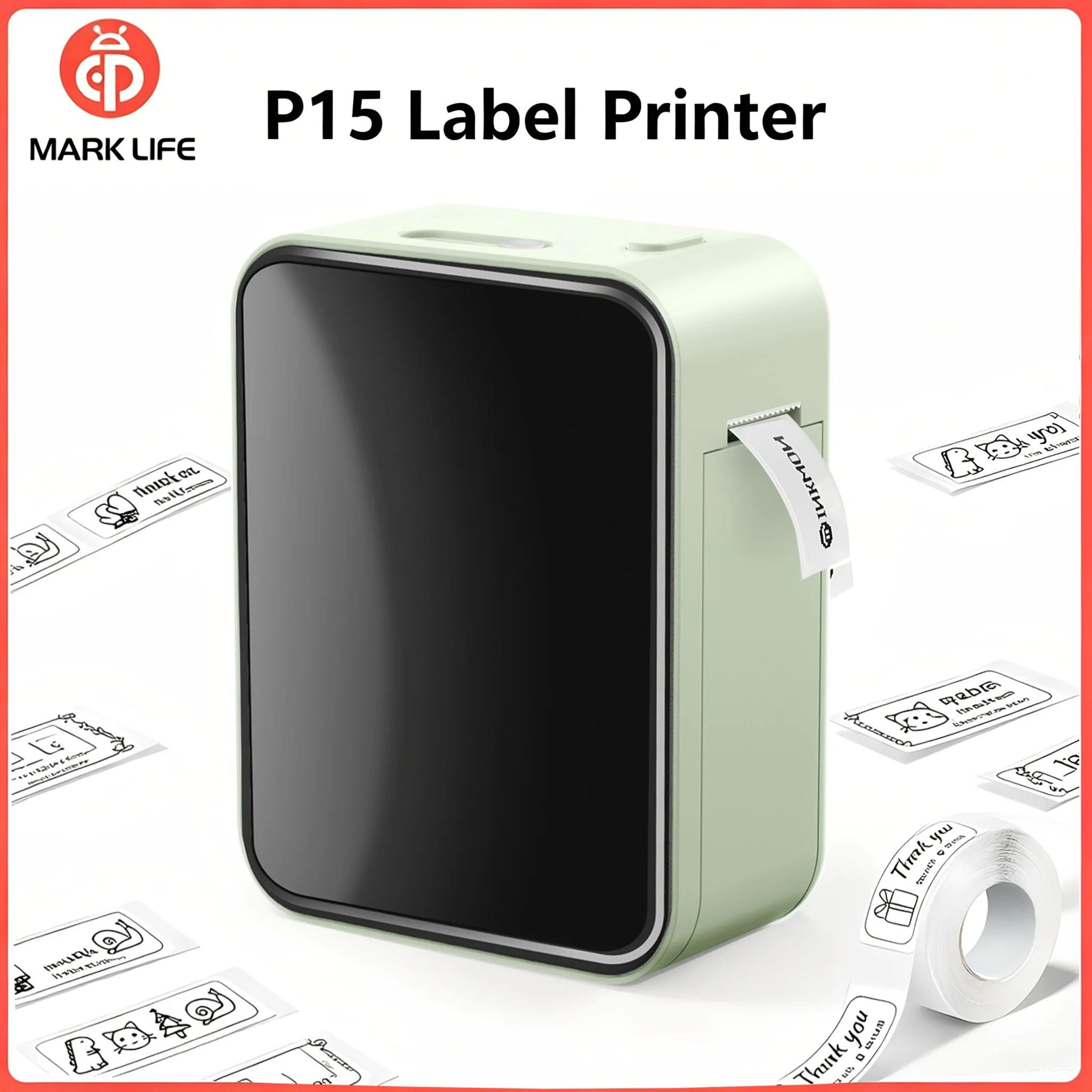 pocket bluetooth thermal sticker label printer