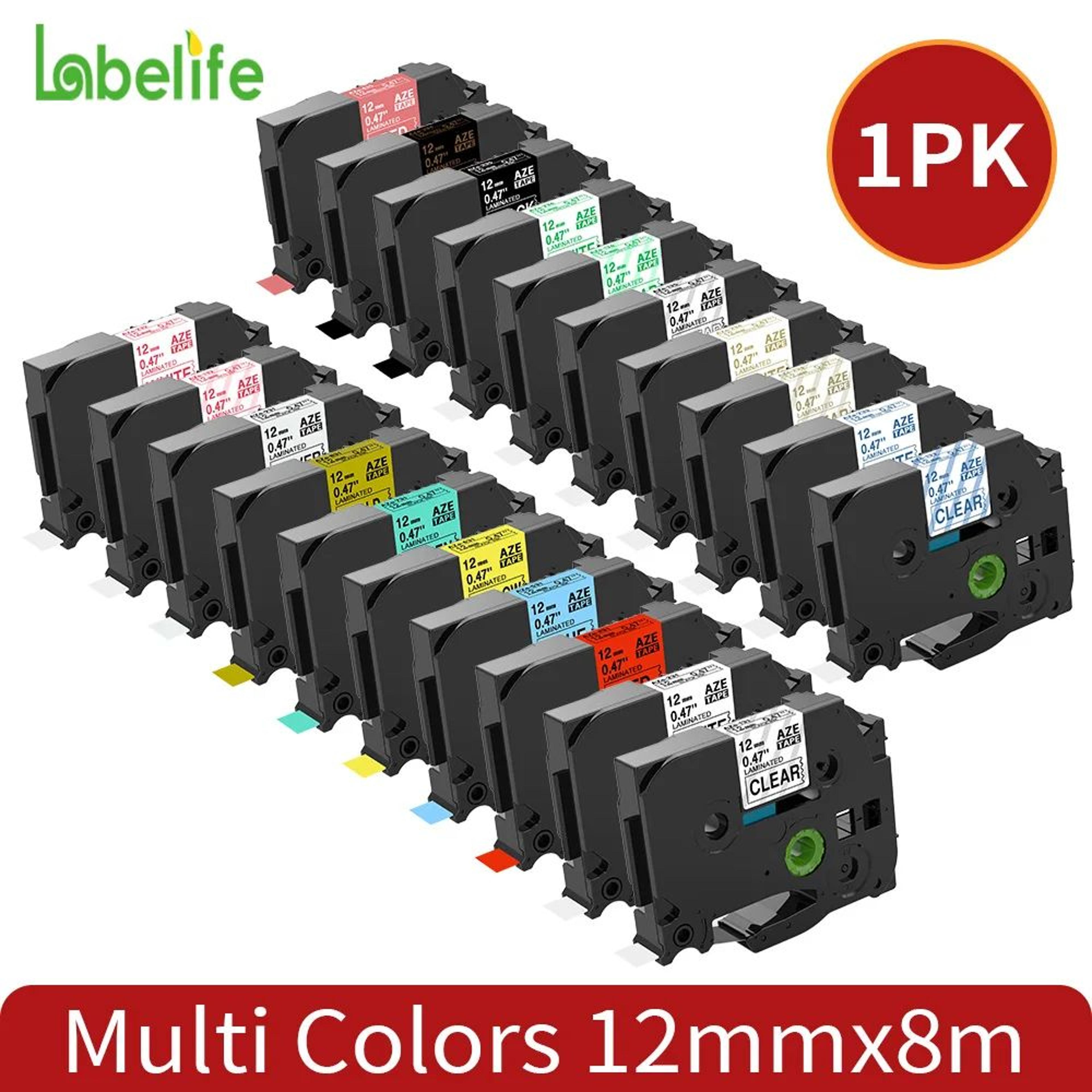 laminated label tape replacement cartridge