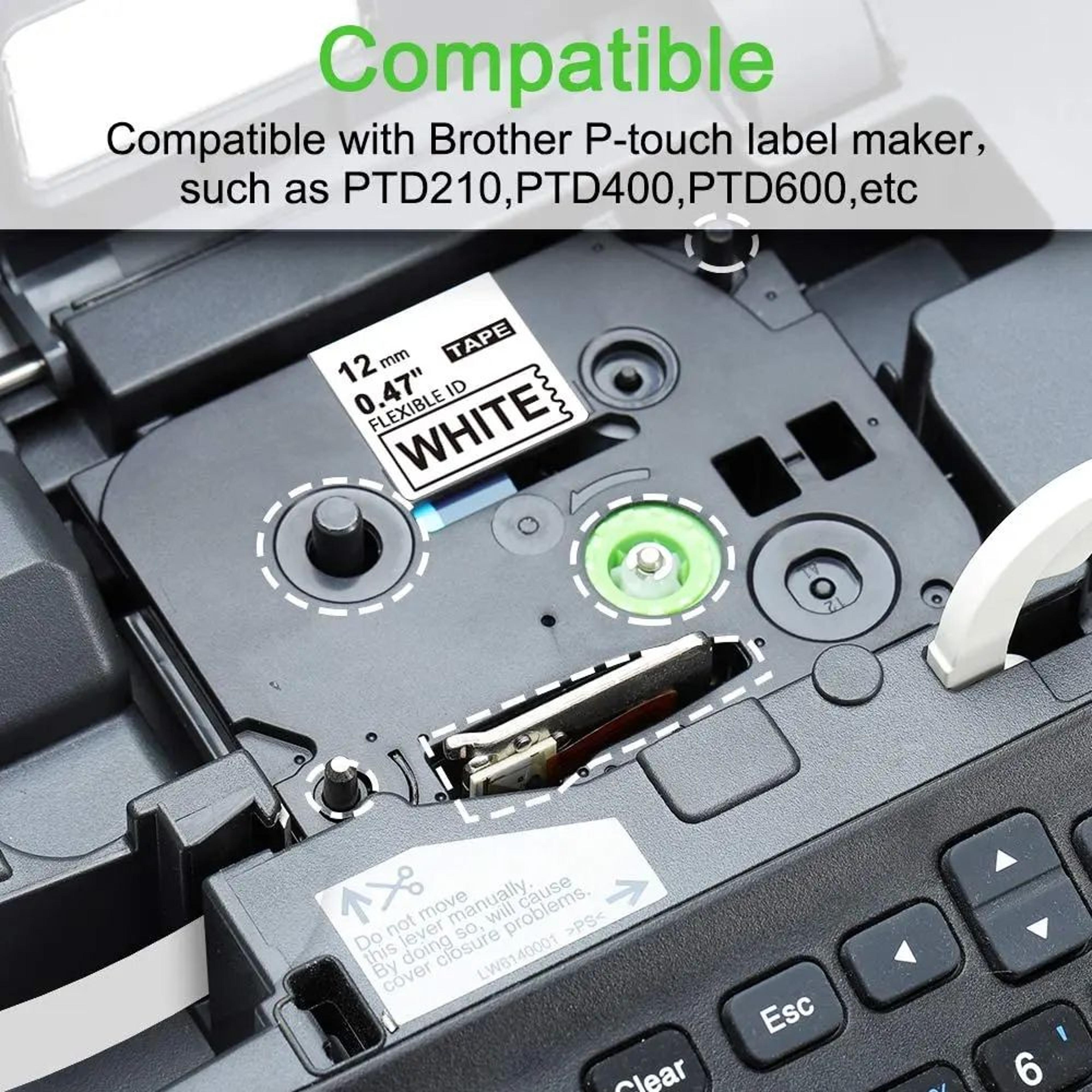 versatile label tape refill for home and industrial use