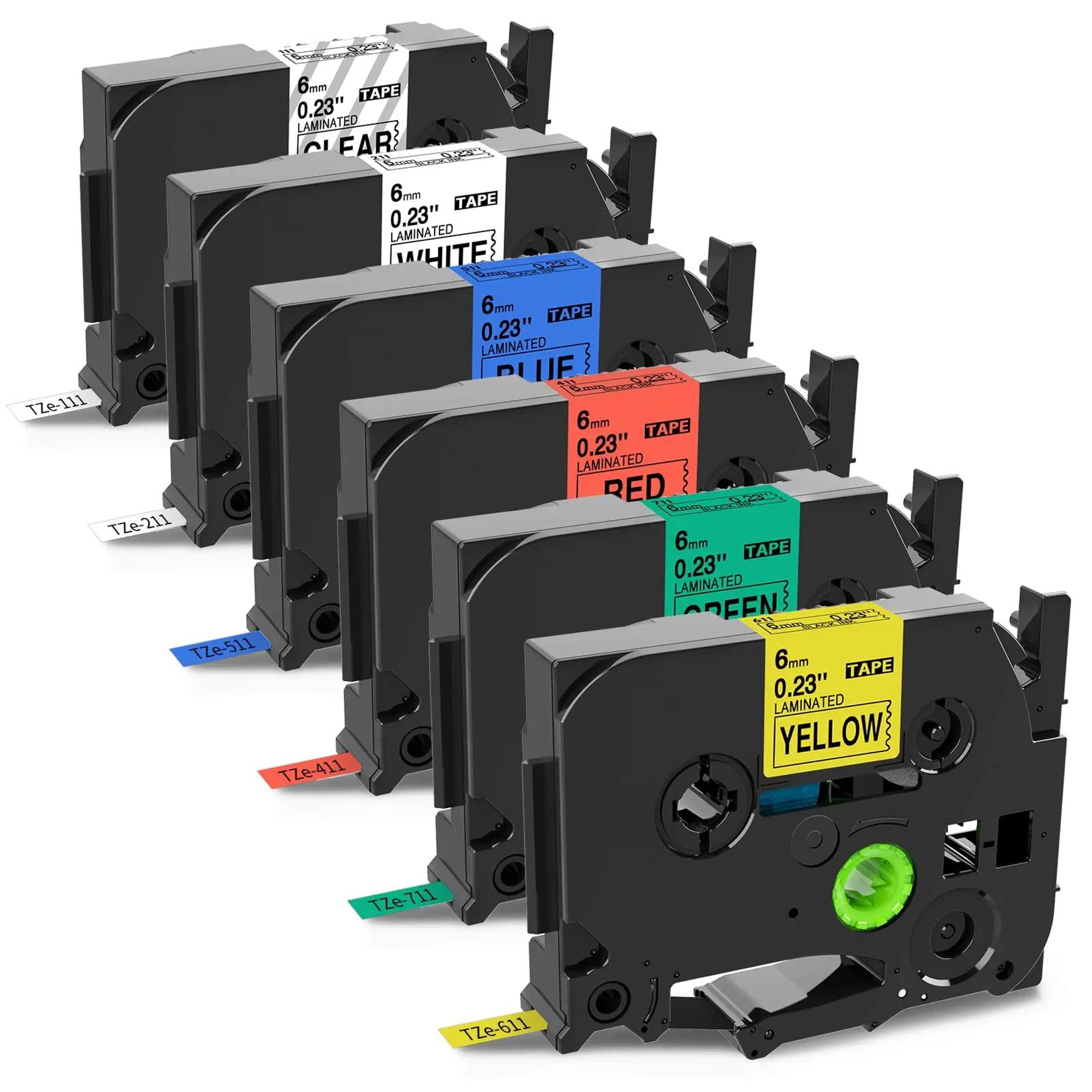 Laminated Label Tape Durable Replacement Cartridge 3