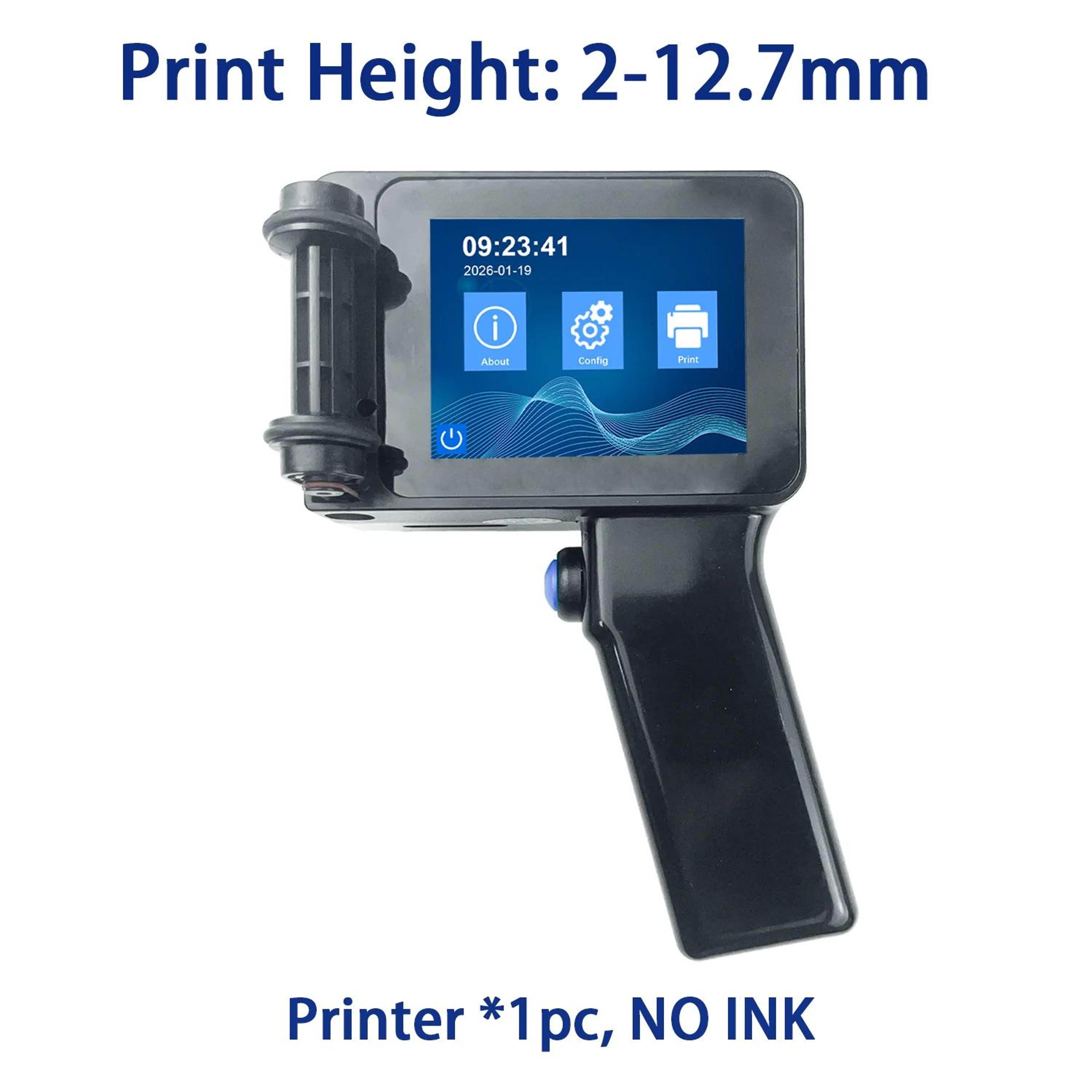 E14 Handheld Inkjet Printer For Product Coding And Packaging 7