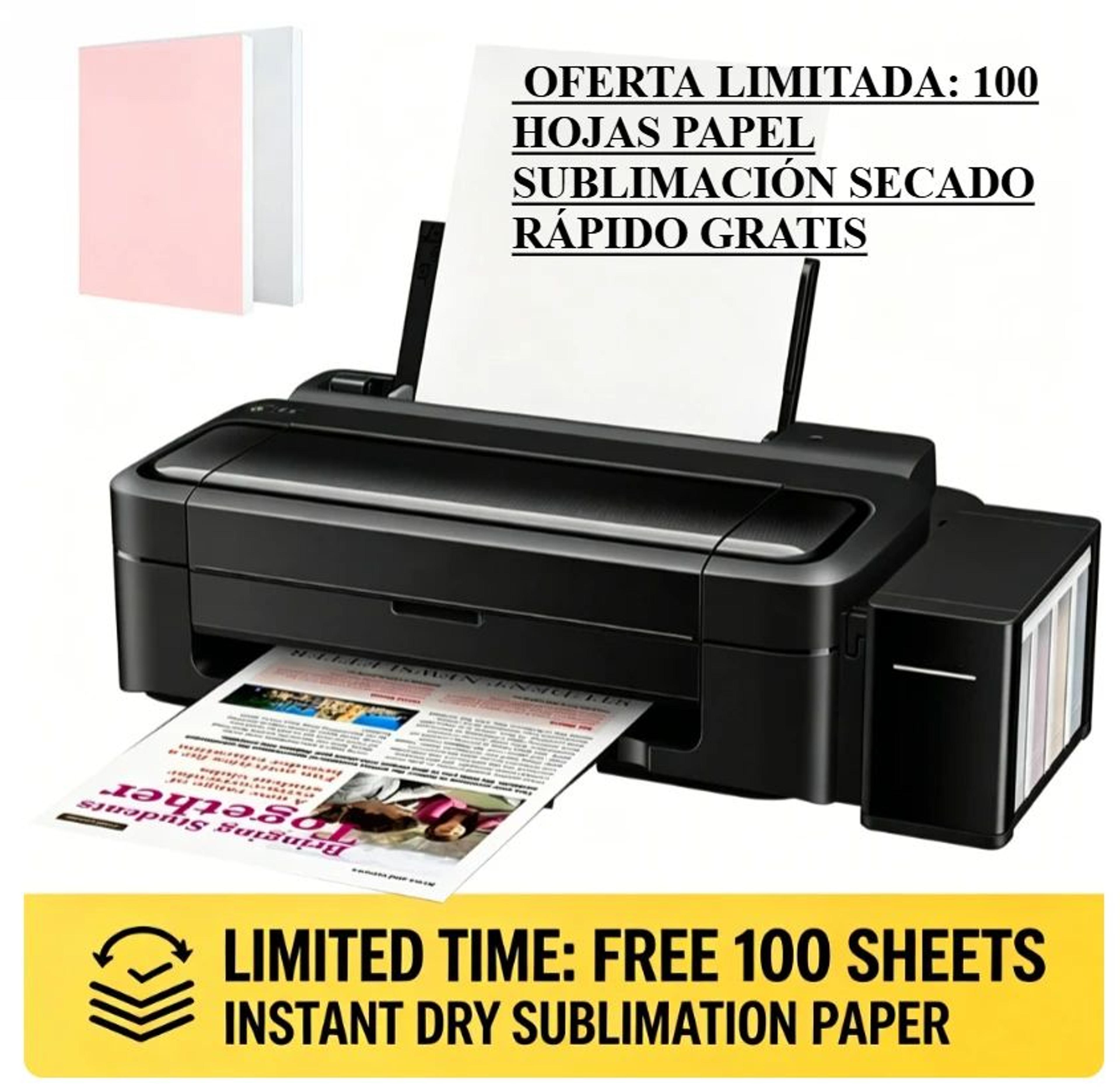 L130 L1358 A4 Ink Tank Sublimation Printer 6