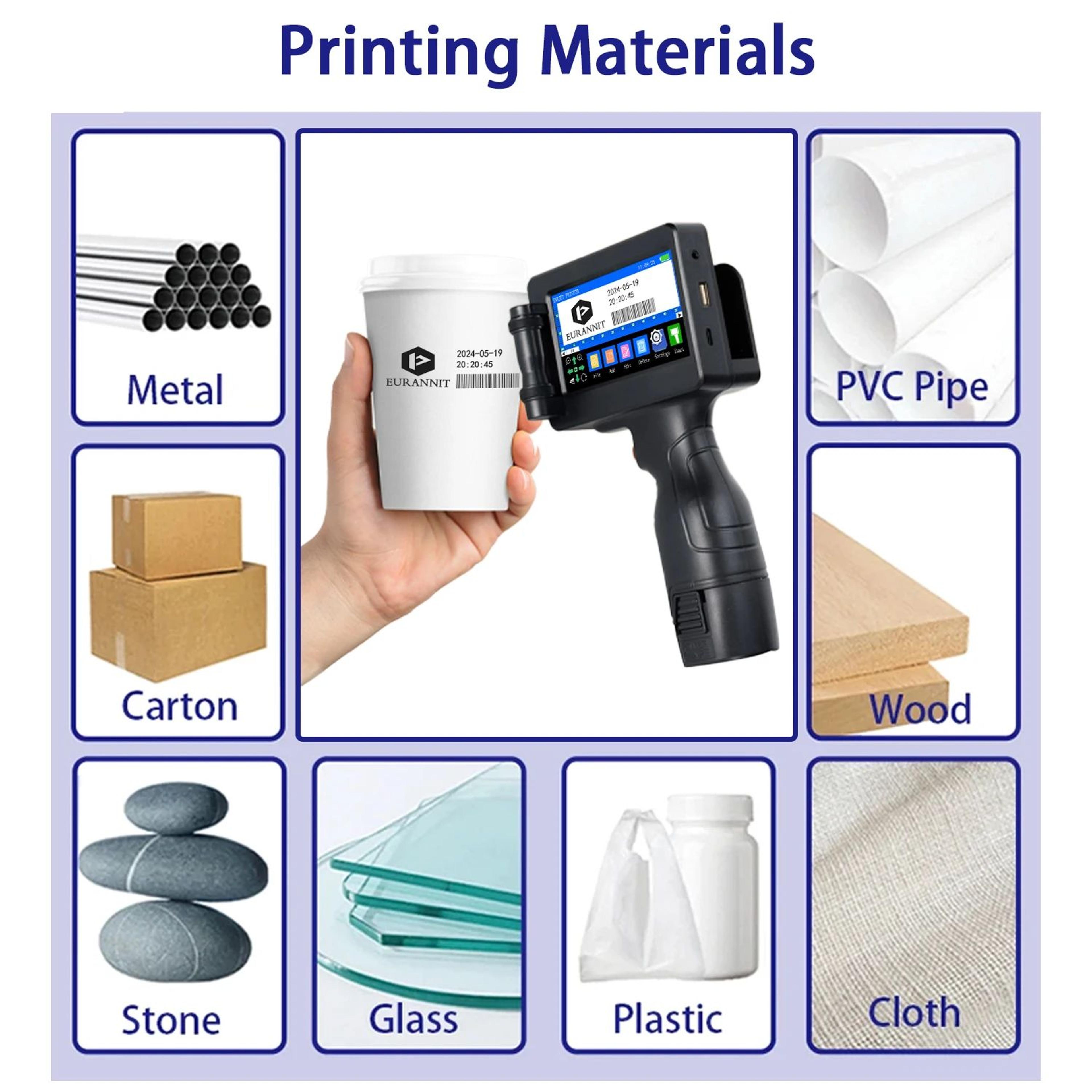 E17 Portable Handheld Inkjet Coding Printer 3