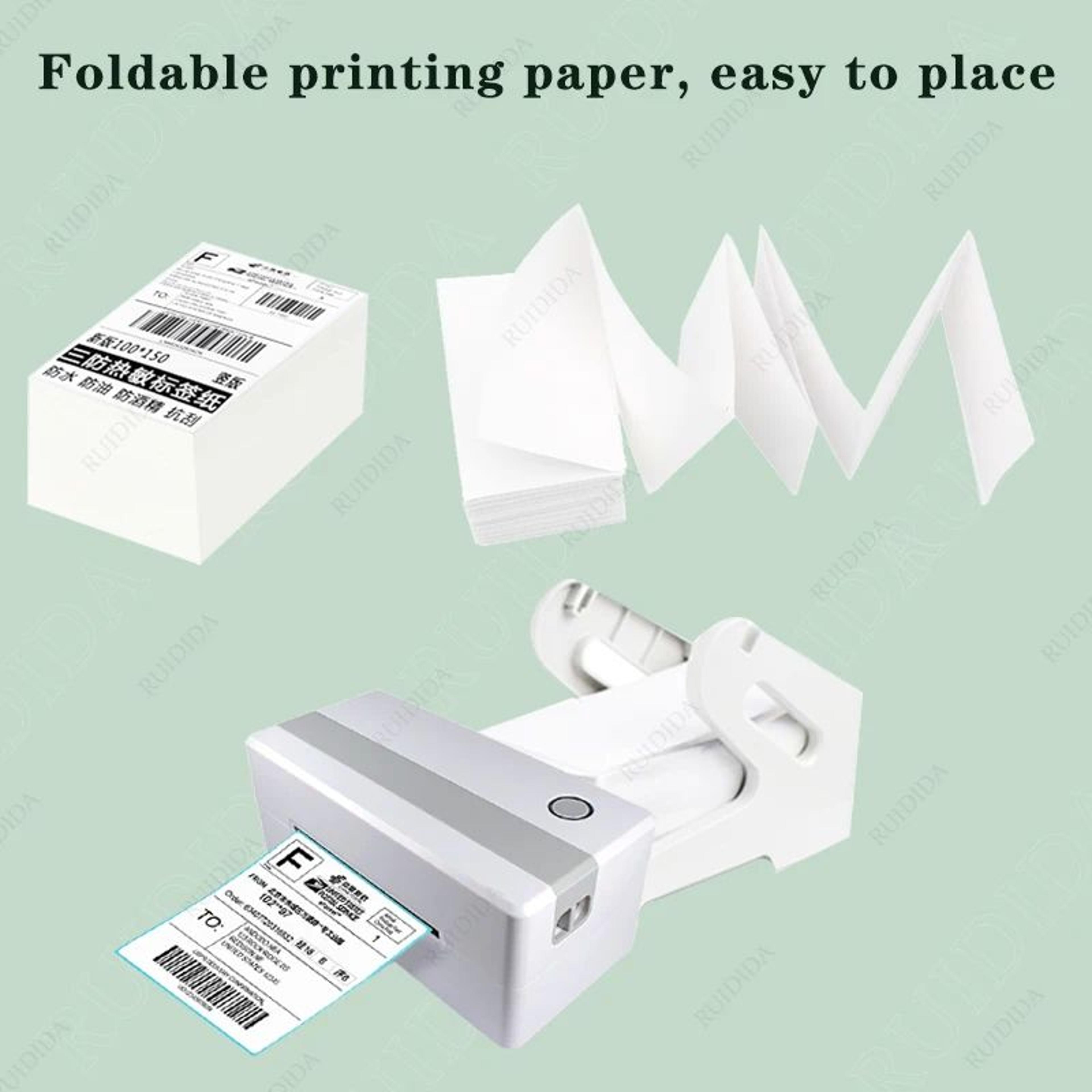 Fanfold Thermal Shipping Labels 5