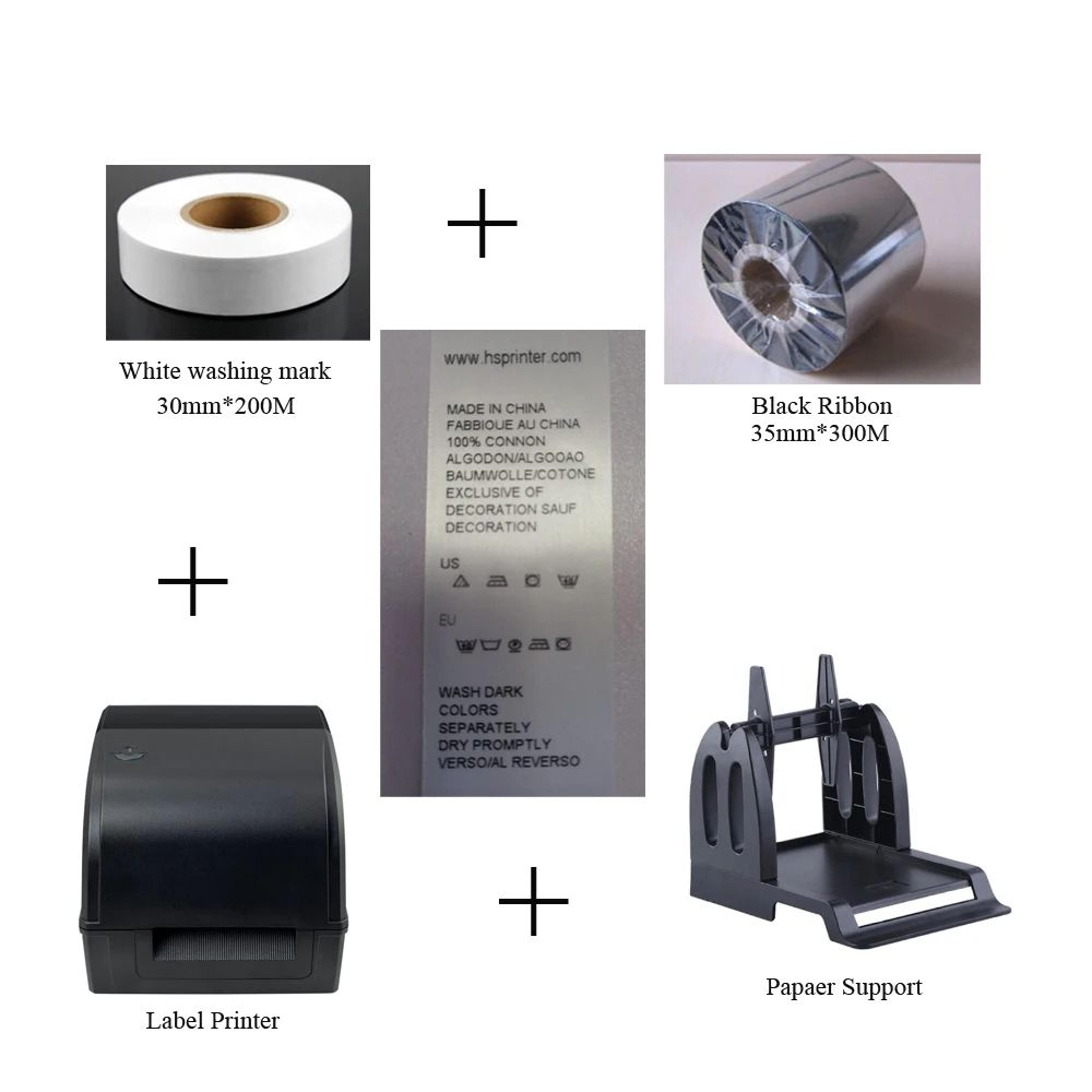 4 Inch Thermal Transfer Clothing Label Printer 7