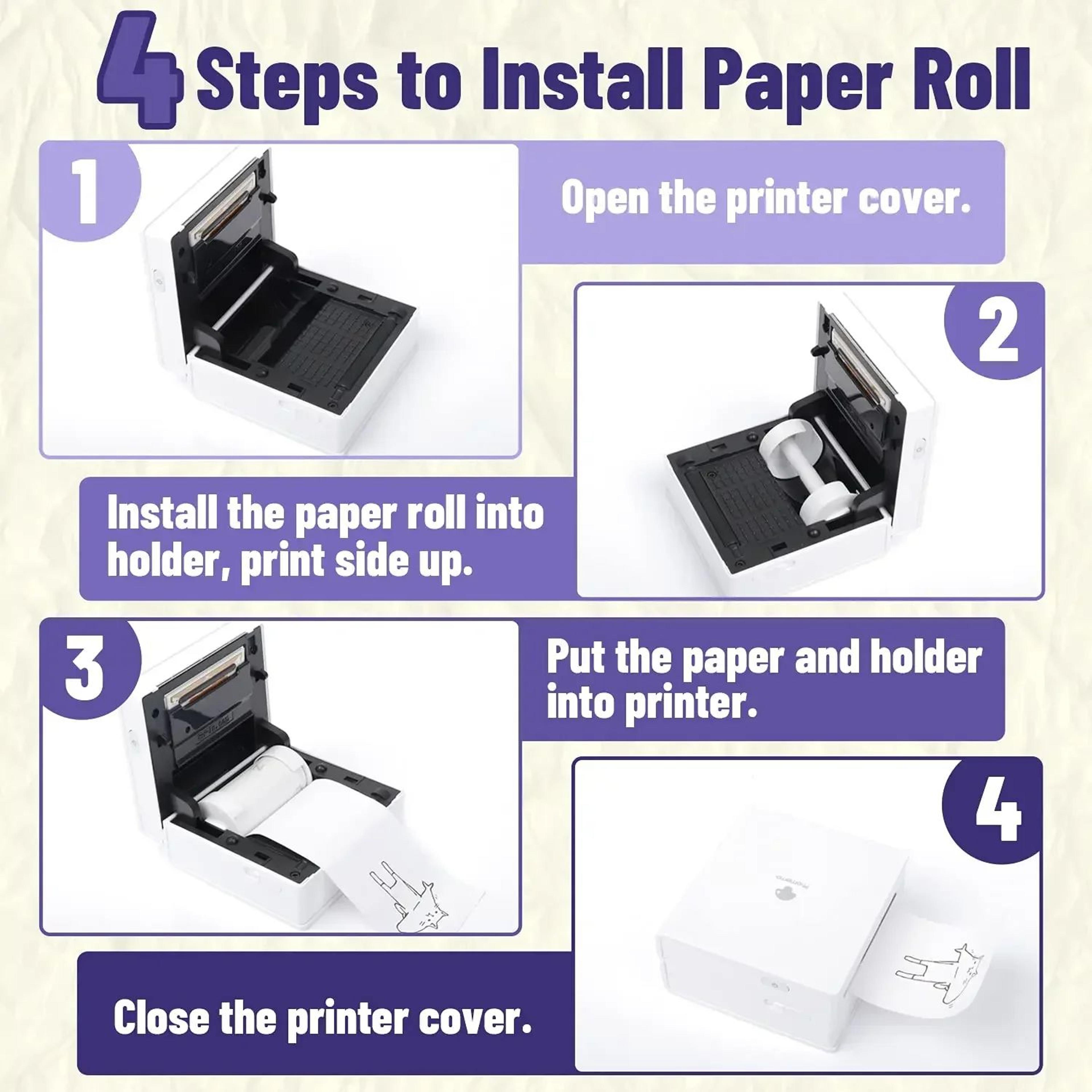 Phomemo Transparent Thermal Sticker Paper 3
