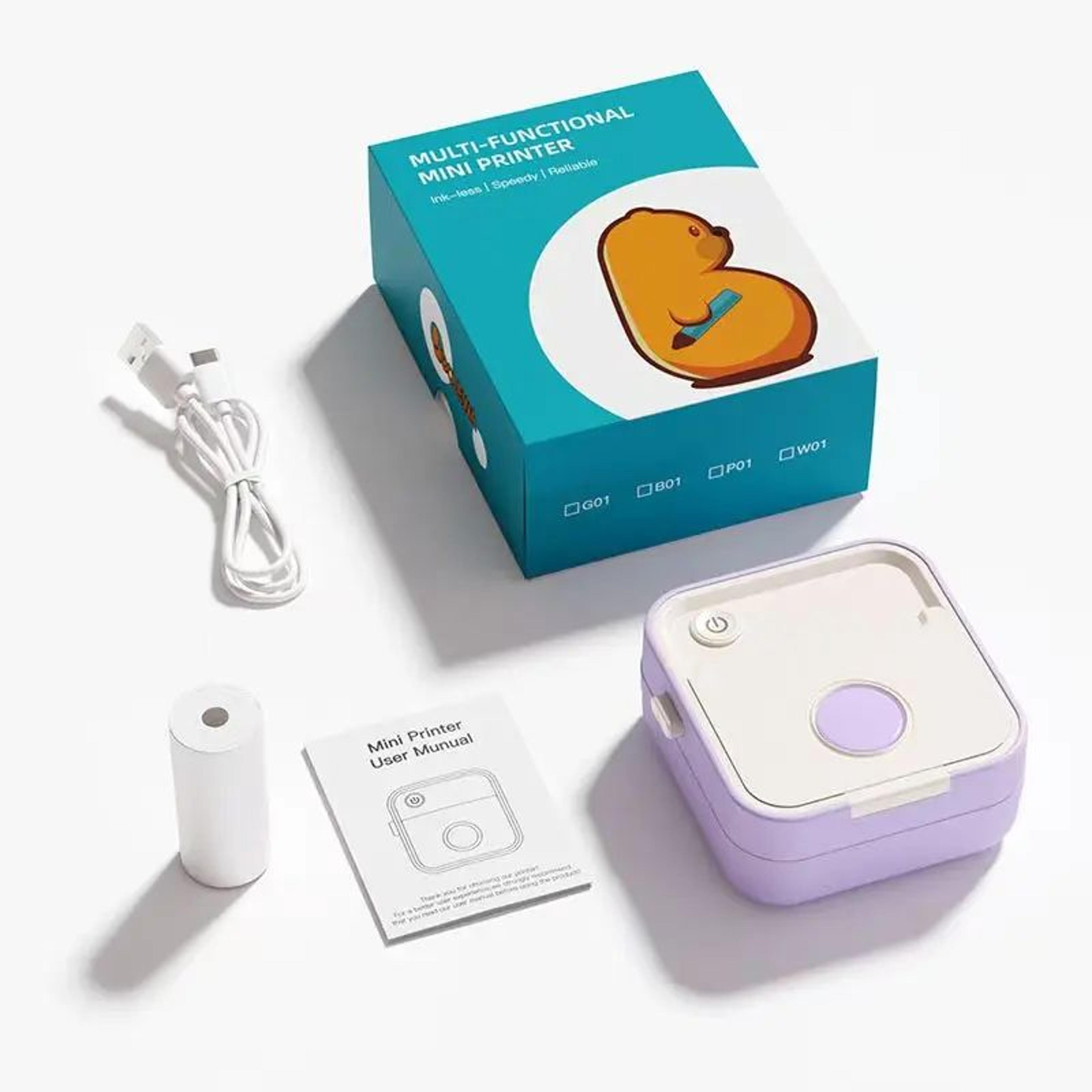 D5 Mini Portable Thermal Label Printer 11