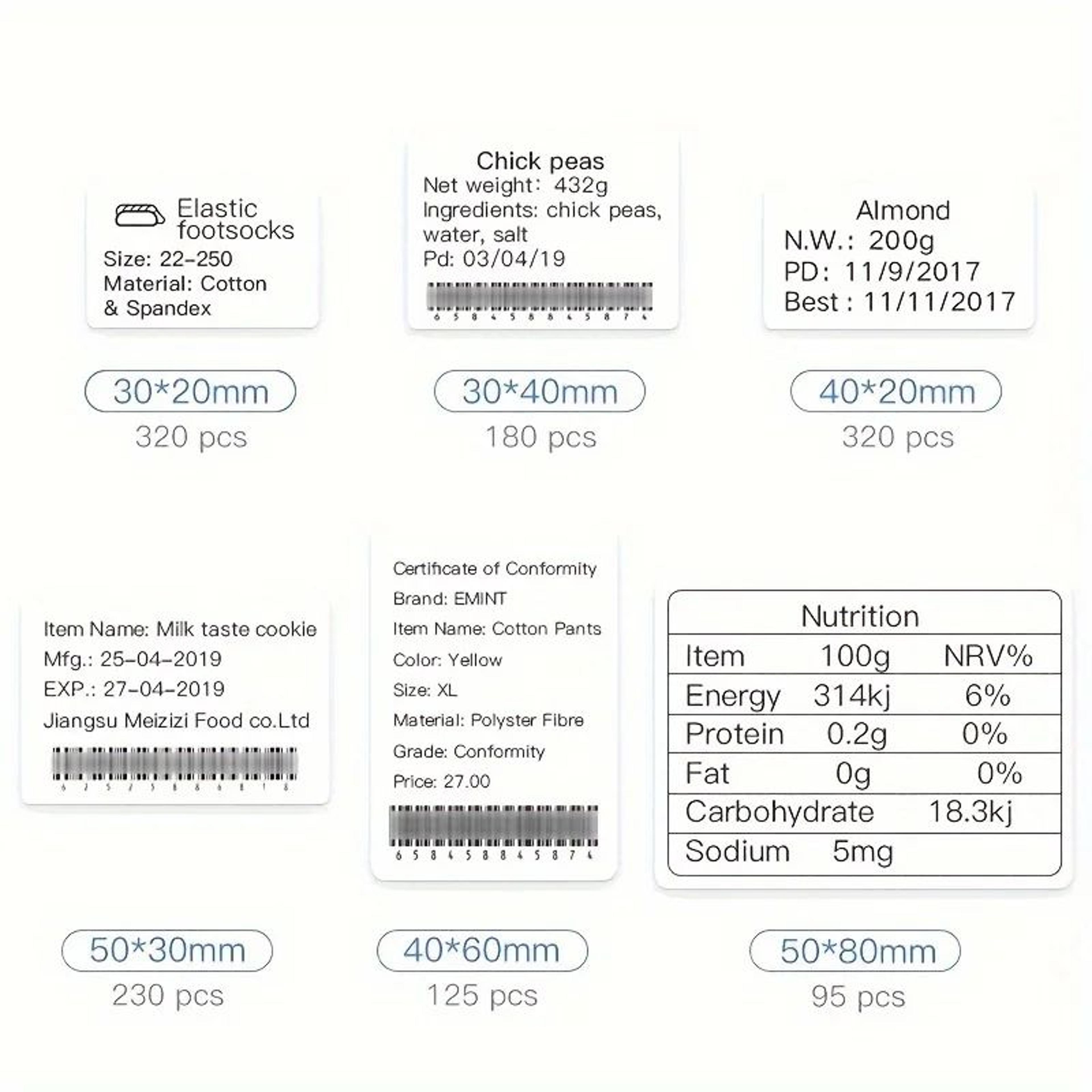 Niimbot Waterproof Thermal Label Rolls 2