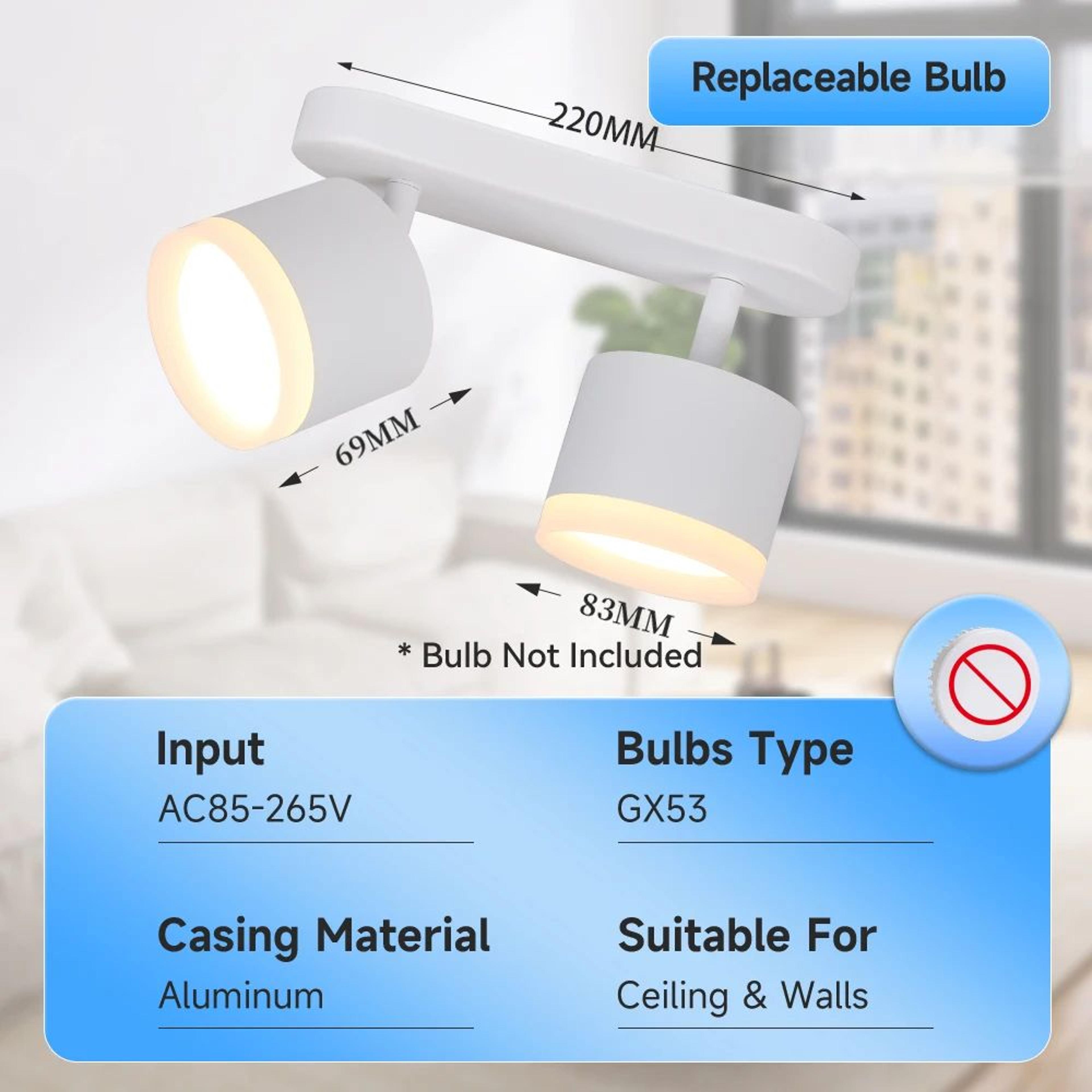 GX53 LED Ceiling Spotlight 9