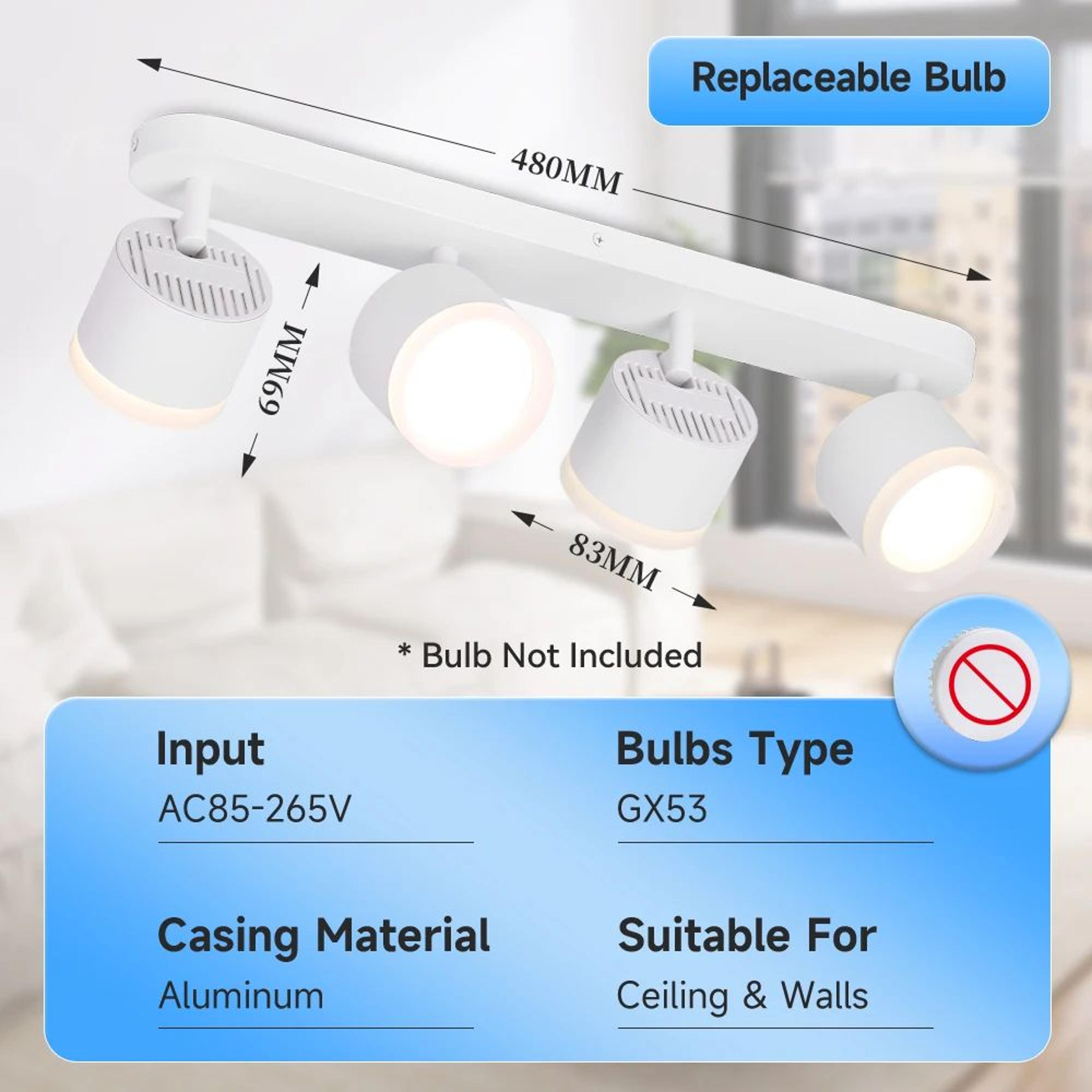 GX53 LED Ceiling Spotlight 11