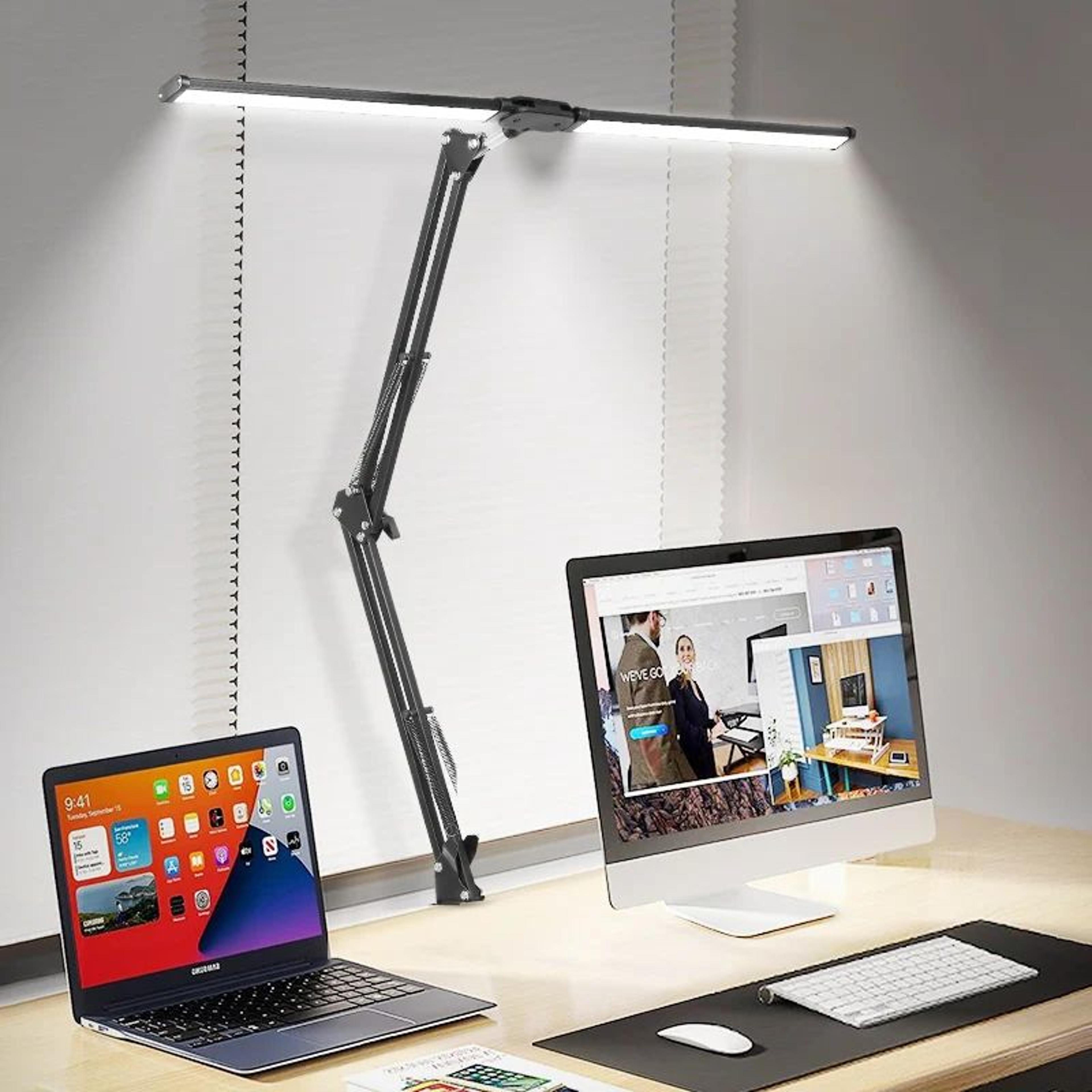 Double Head LED Desk Lamp 1