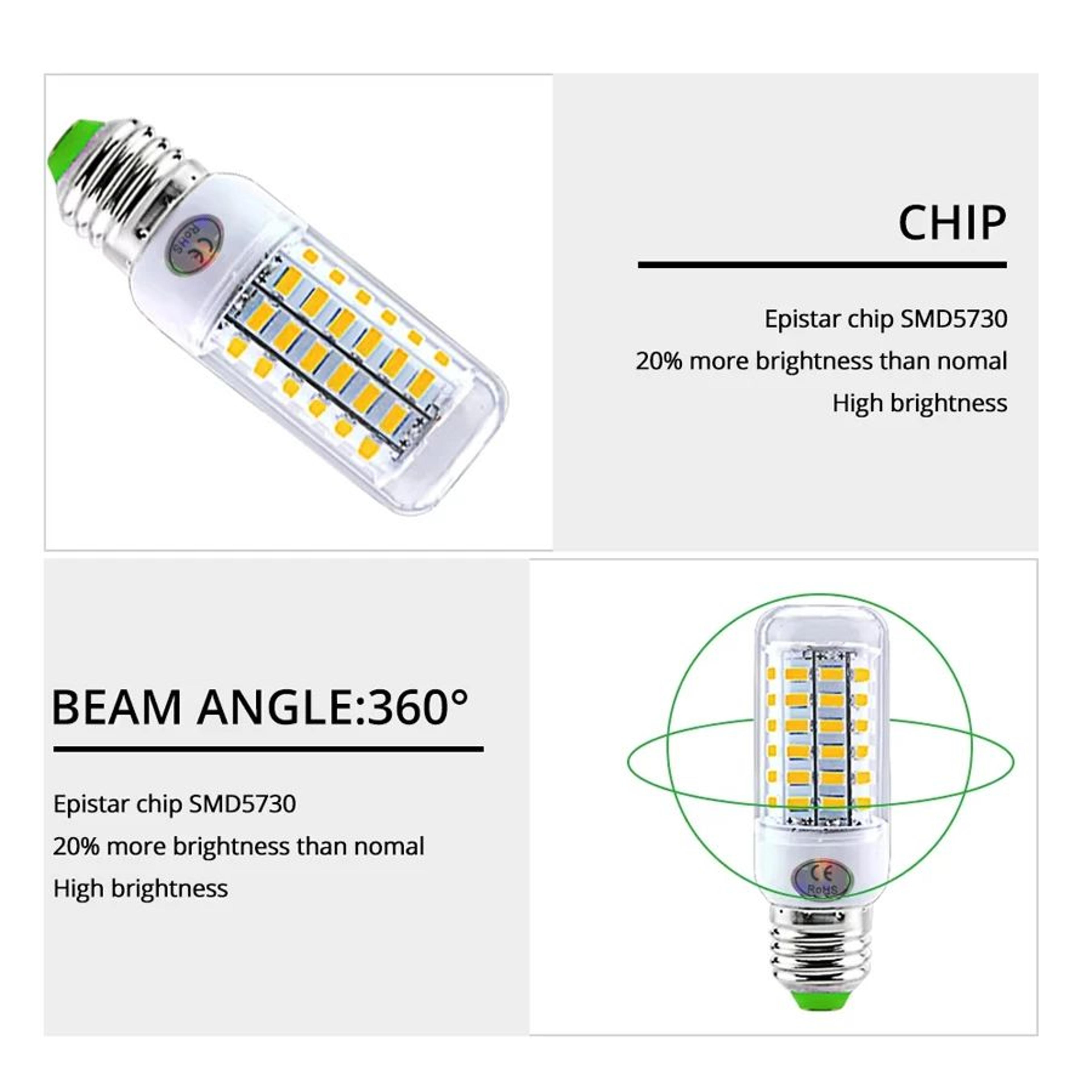 High Brightness LED Corn Light Bulb 4