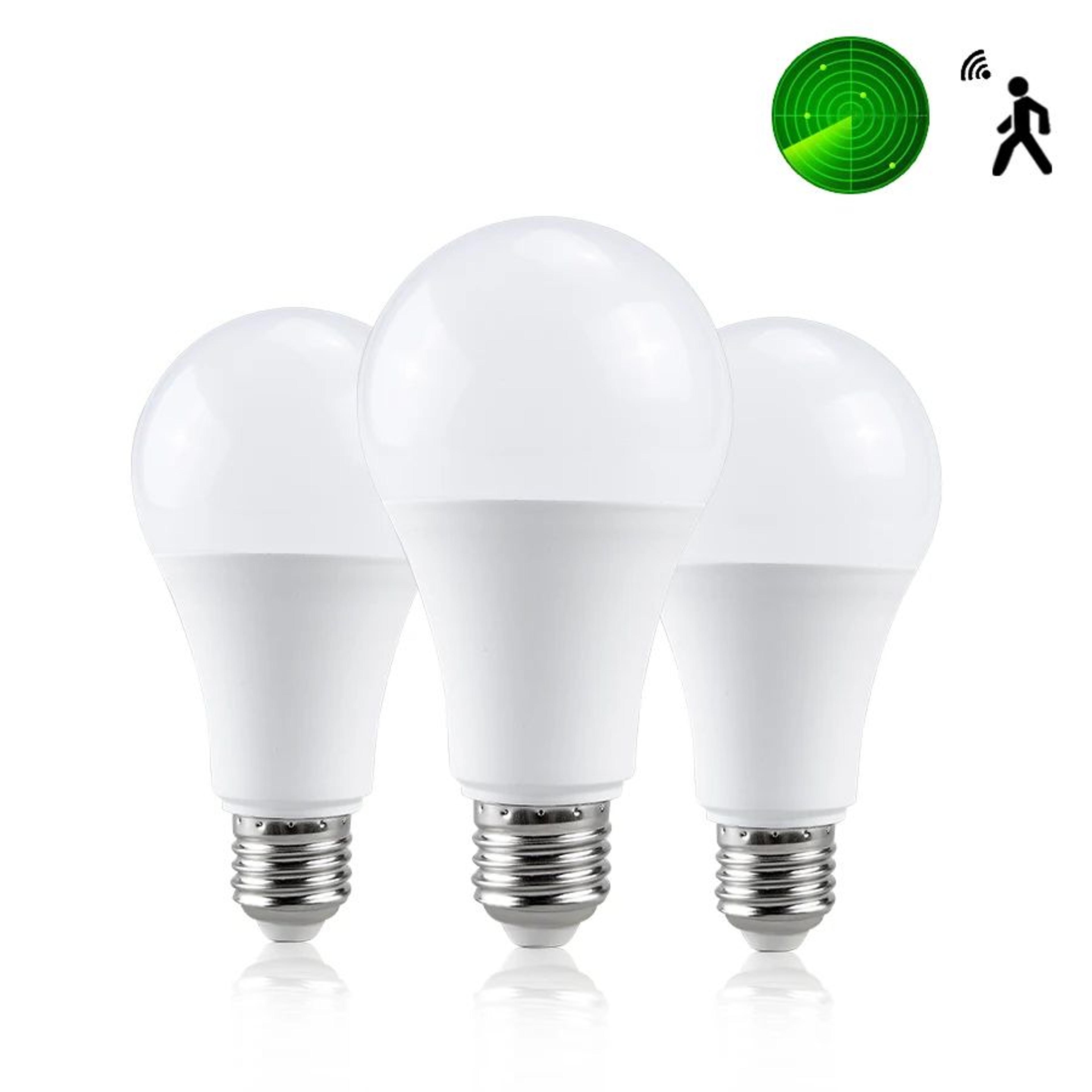 e27 radar motion sensor led light bulb