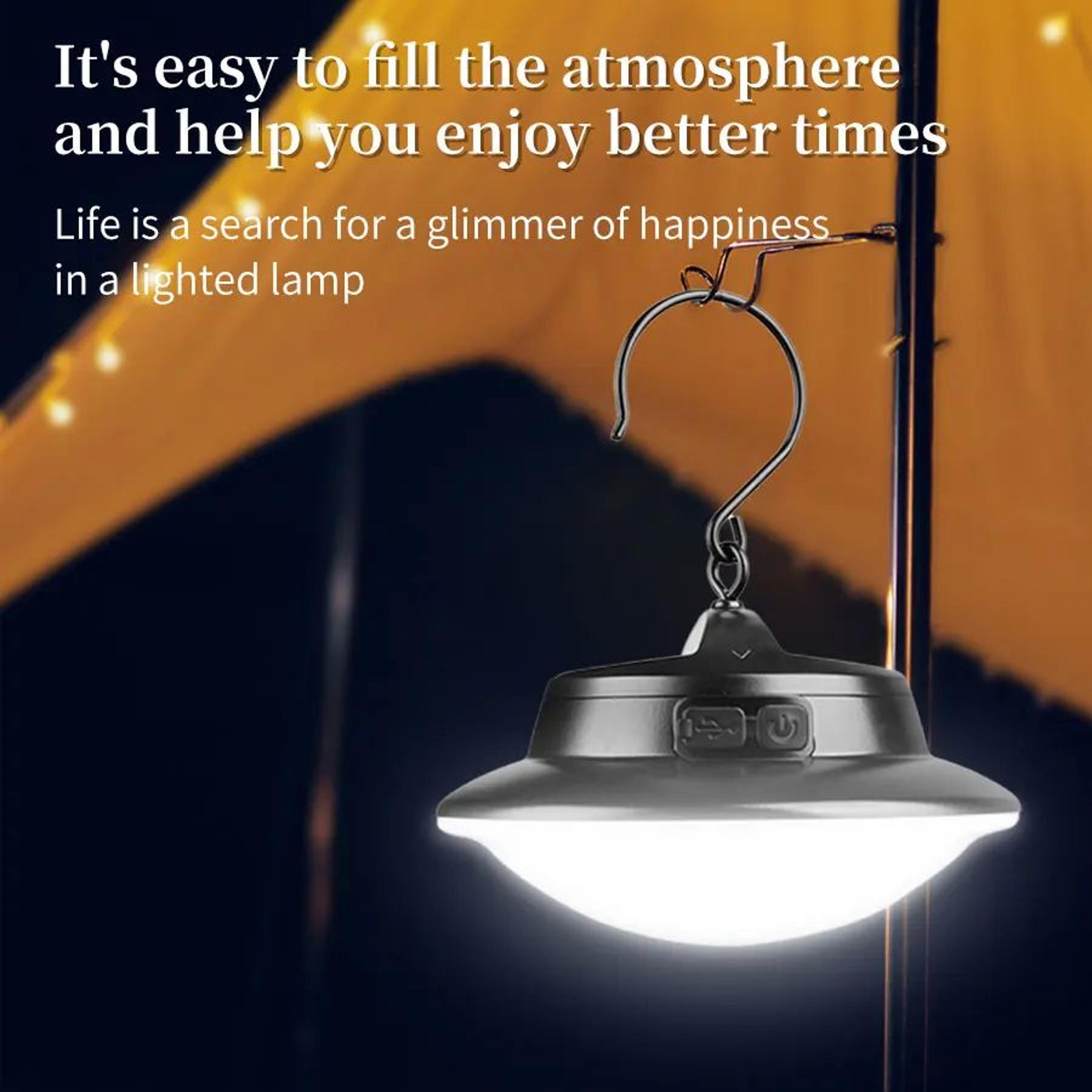 USB Rechargeable LED Camping Lantern 4