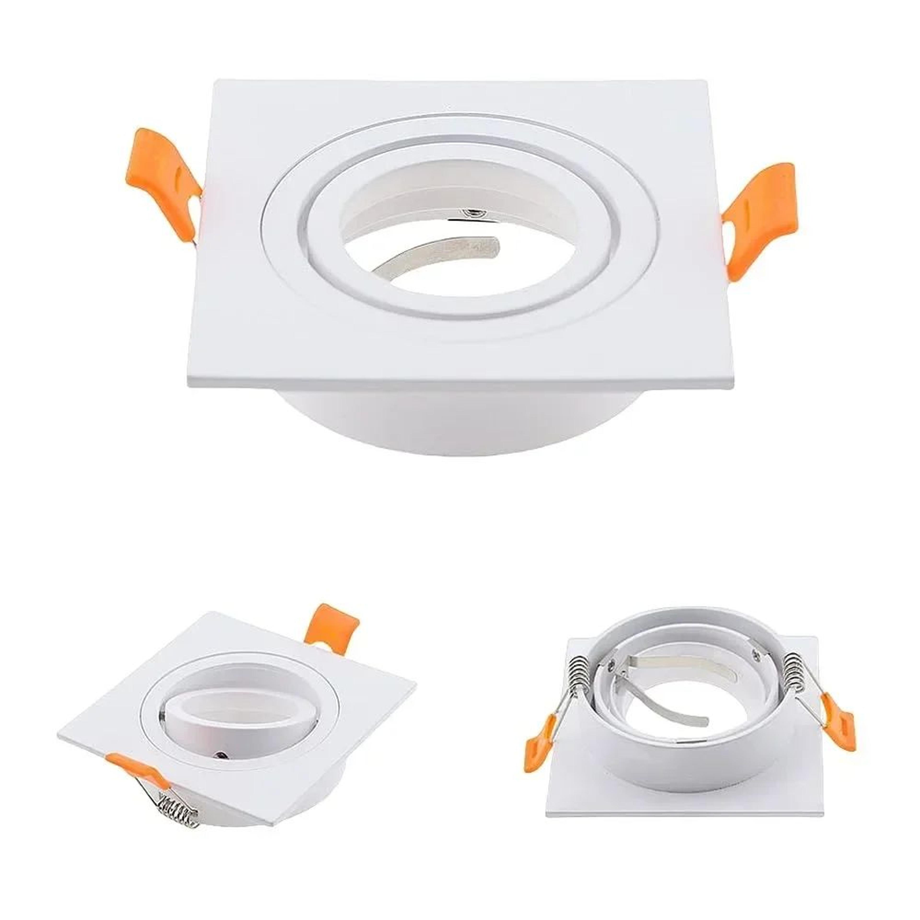 Square Adjustable Recessed Spotlight Frame 3