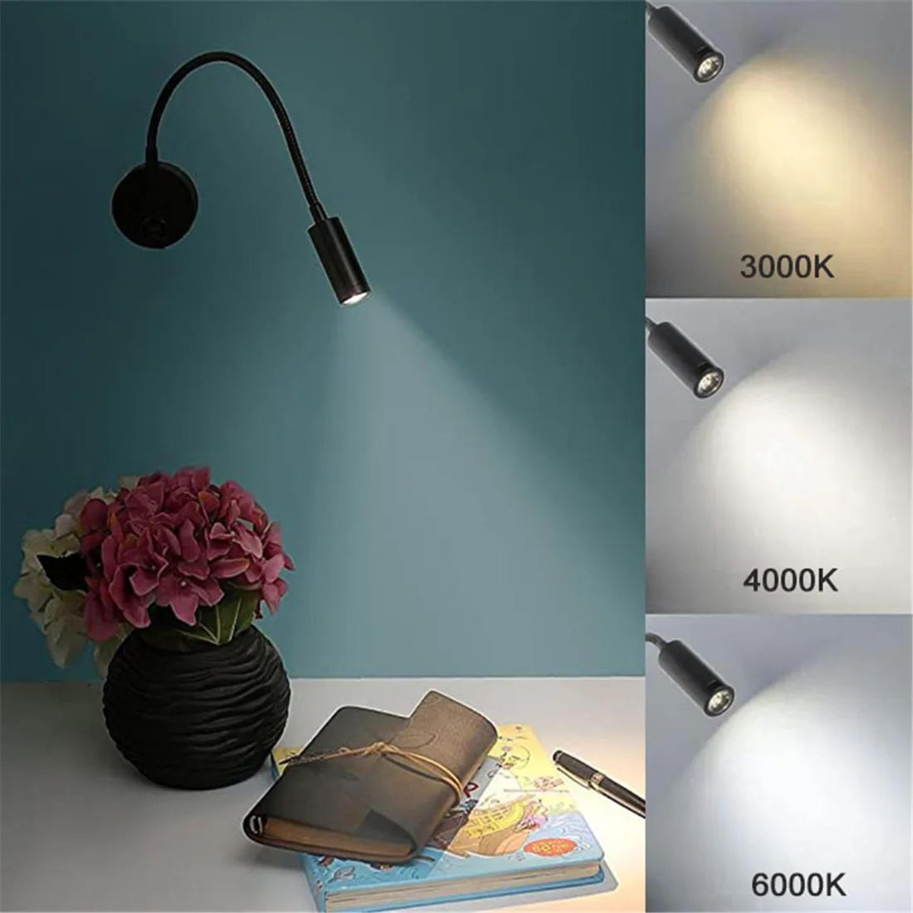 Flexible Gooseneck LED Reading Wall Lamp 4