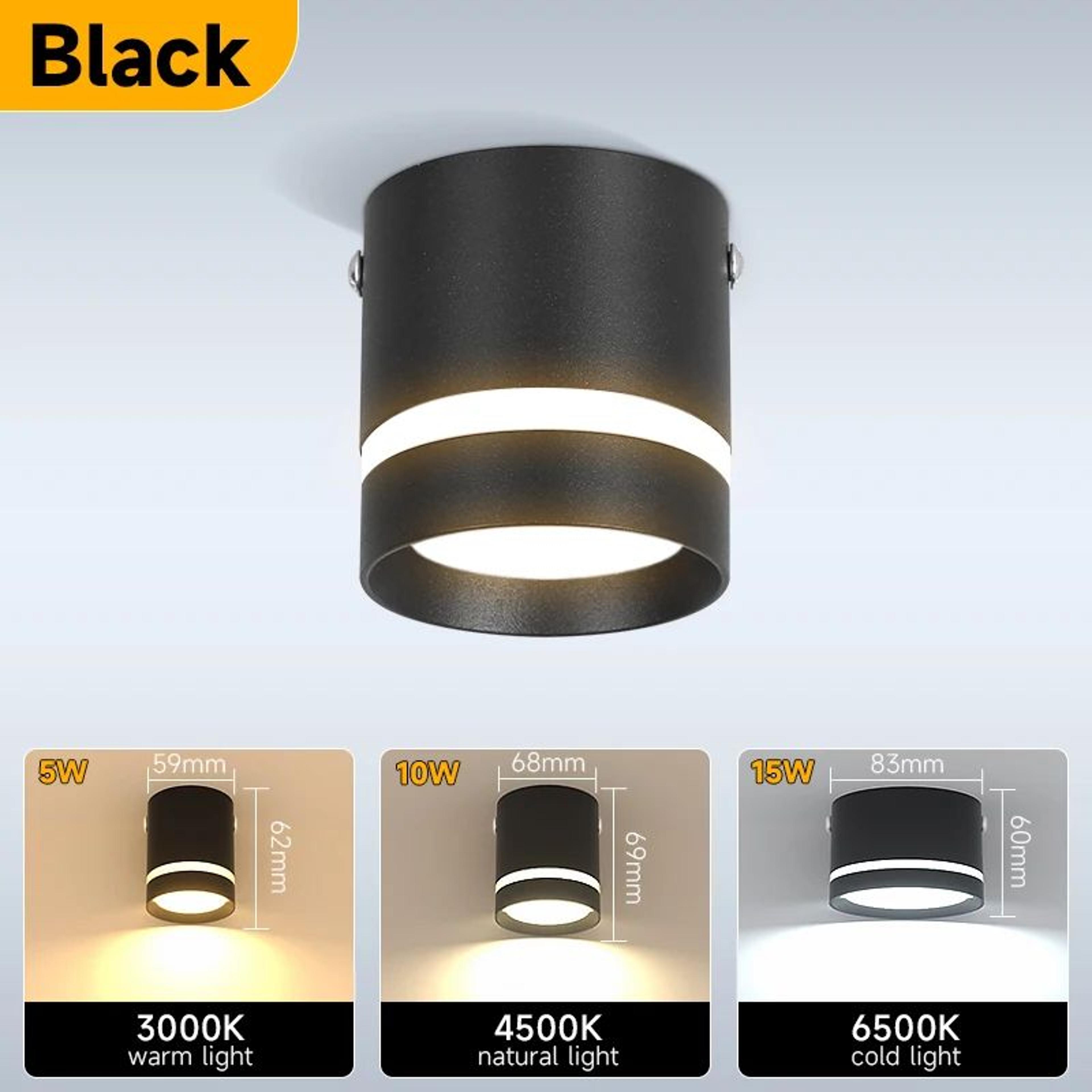 Sleek LED Surface Mount Ceiling Downlight 8