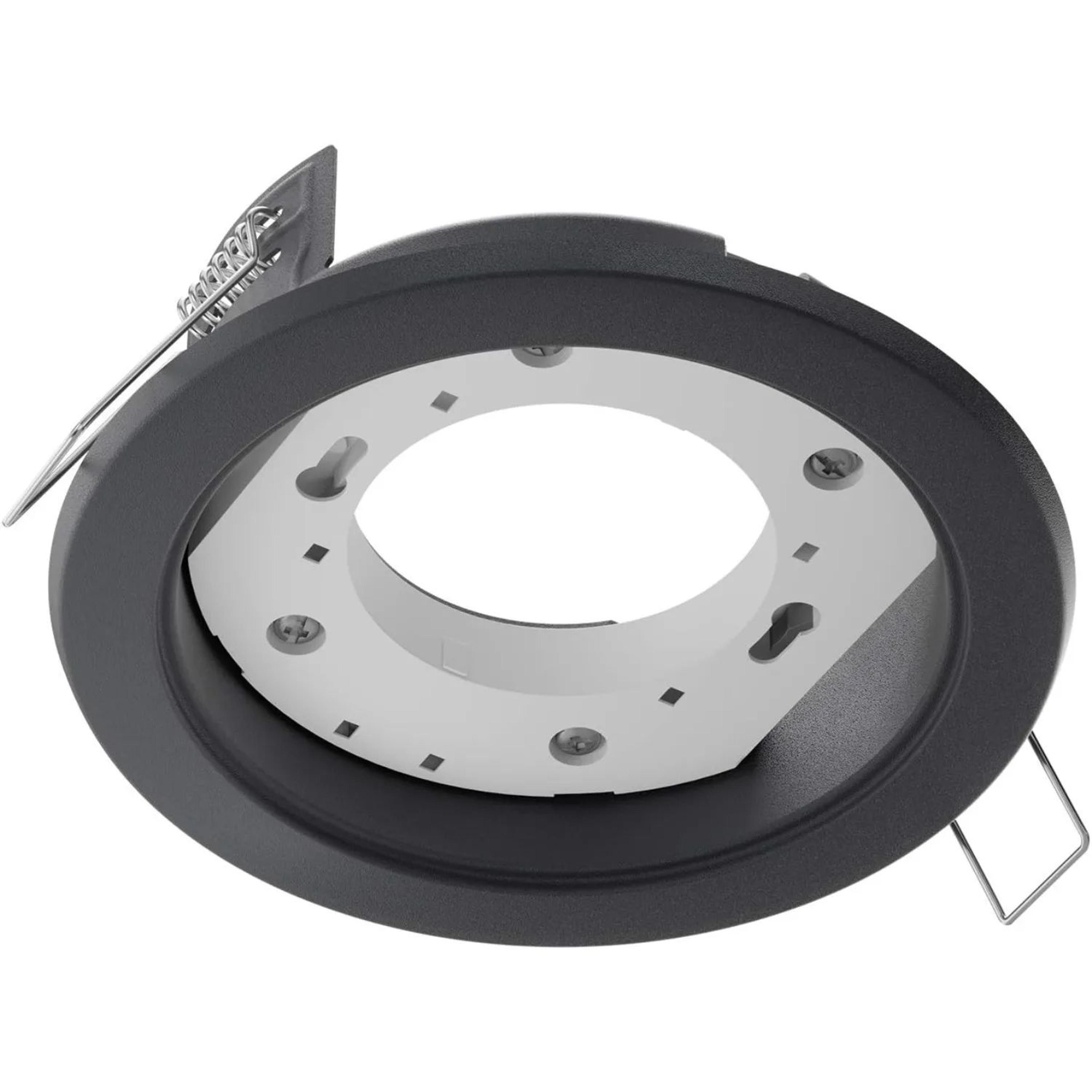 Black GX53 Recessed Ceiling Light Frame 6