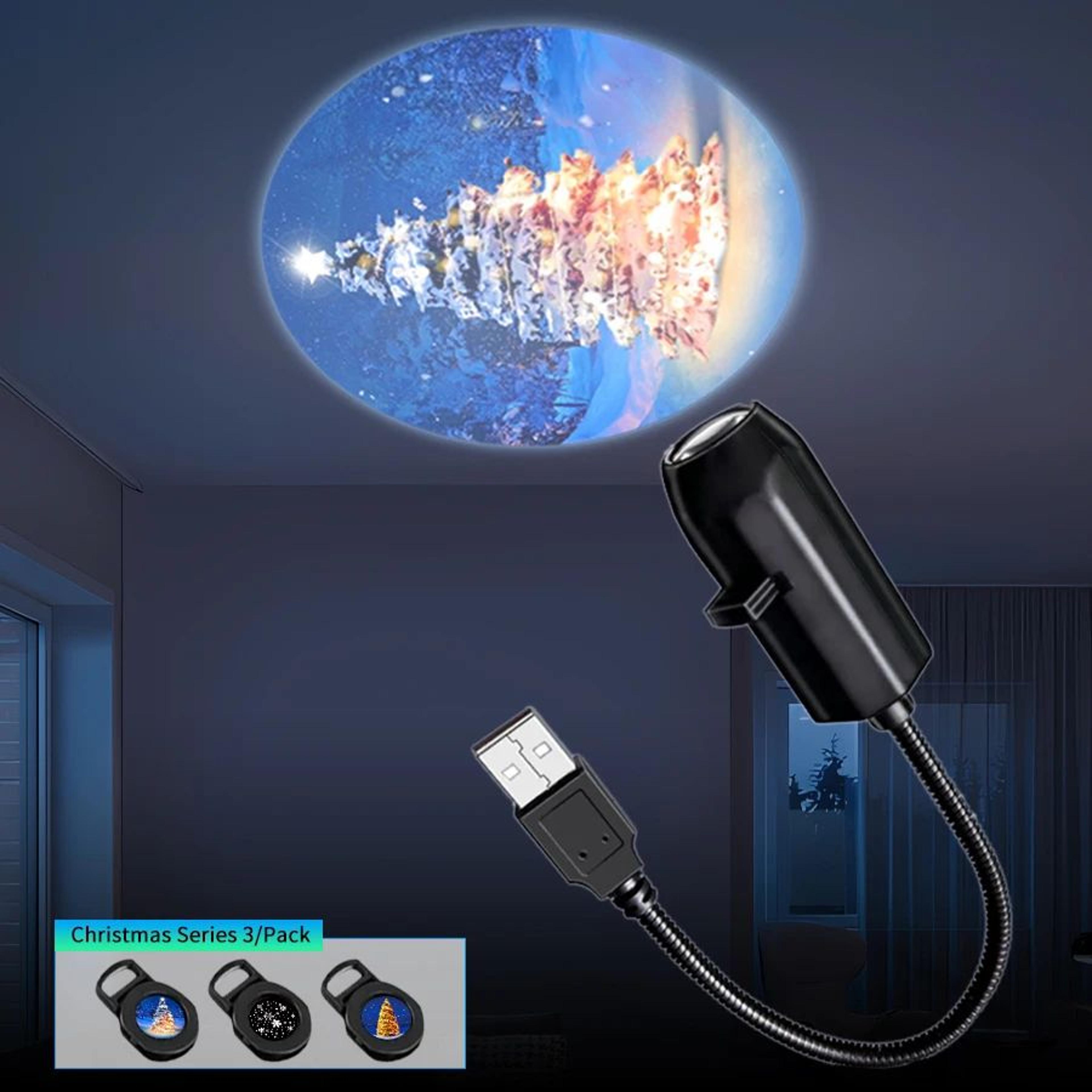 360 Degree USB Planet Projection Night Light 7