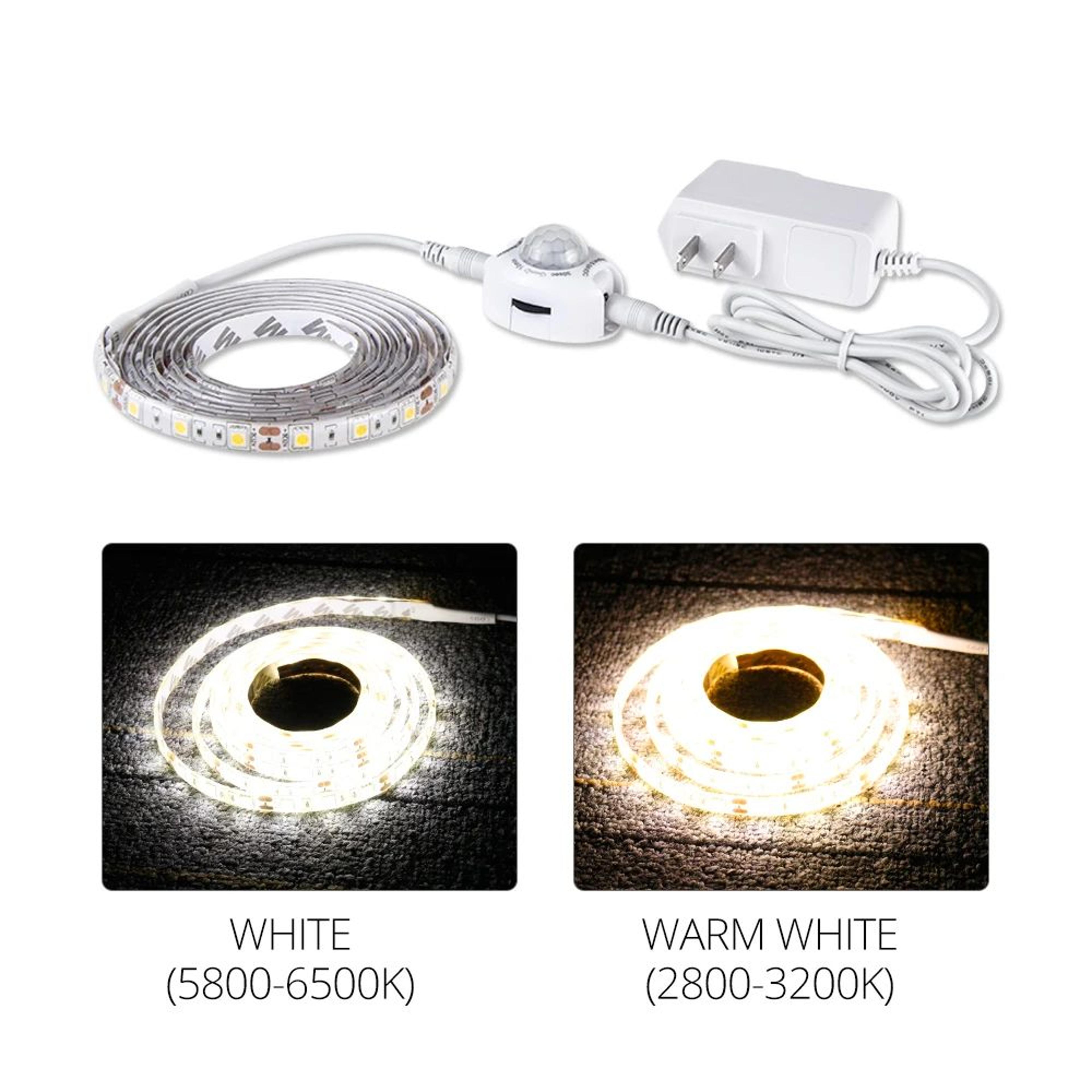 Waterproof PIR Motion Sensor LED Strip Light 7