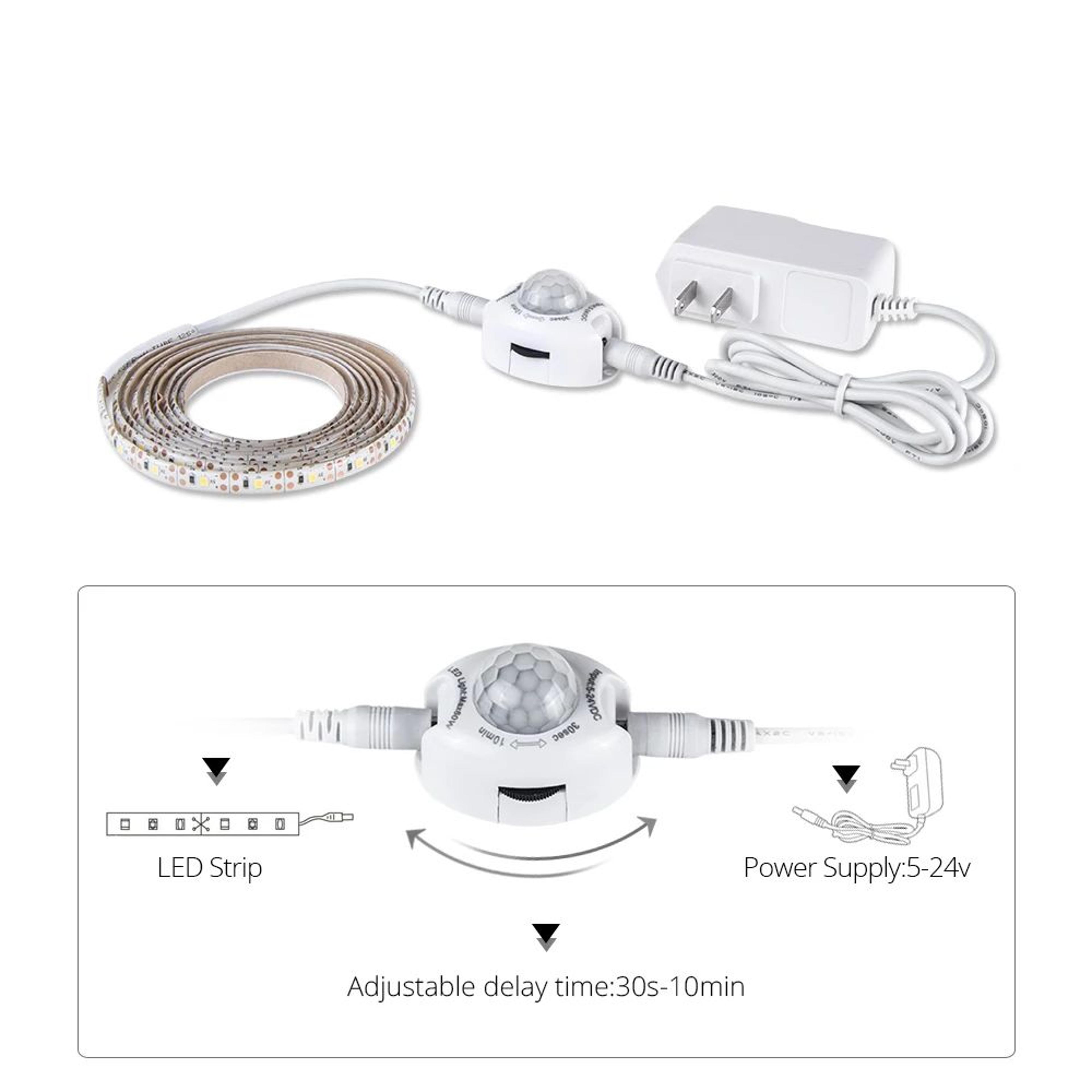 Waterproof PIR Motion Sensor LED Strip Light 1