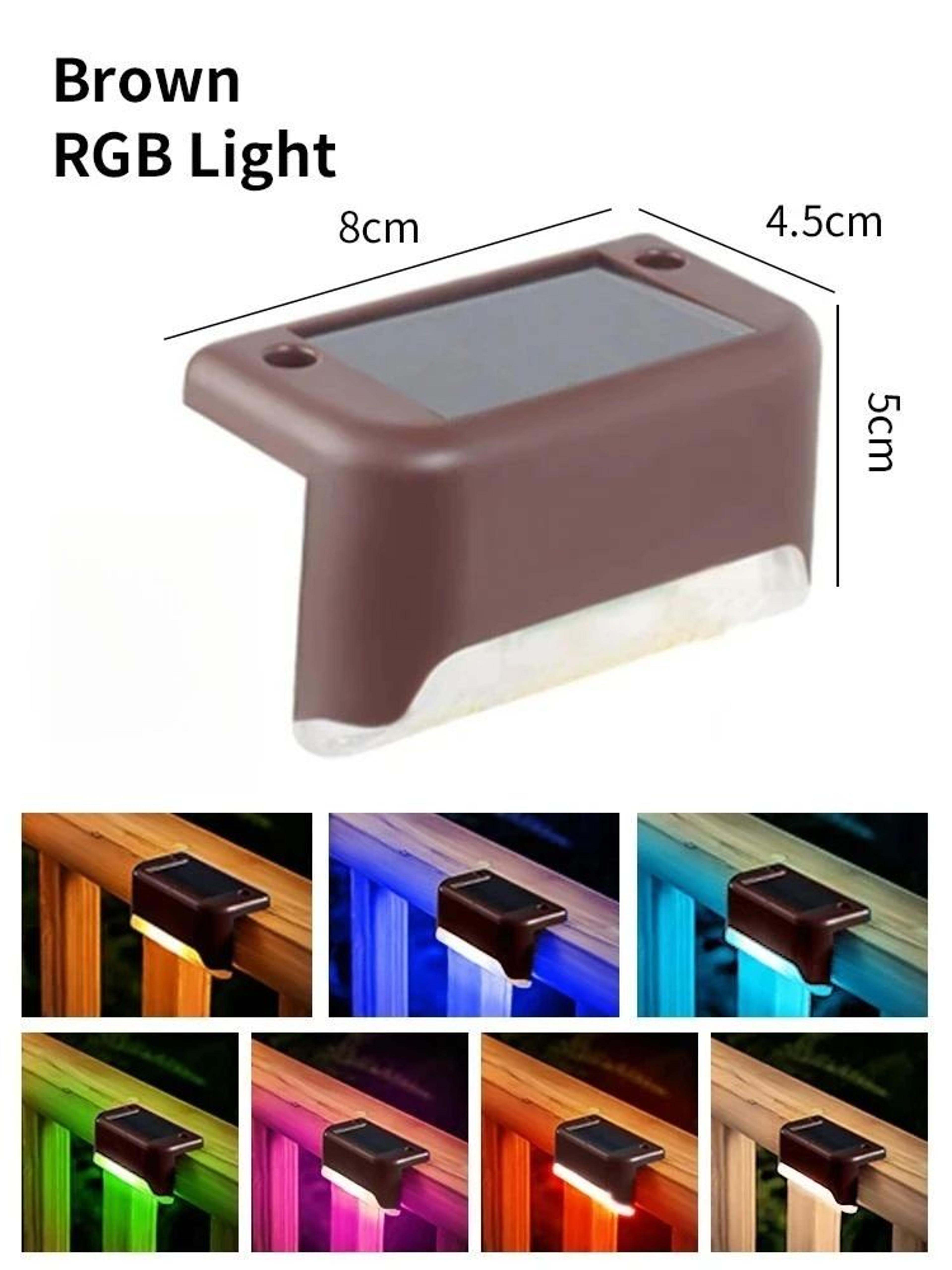 Waterproof Solar LED Deck And Step Lights 9