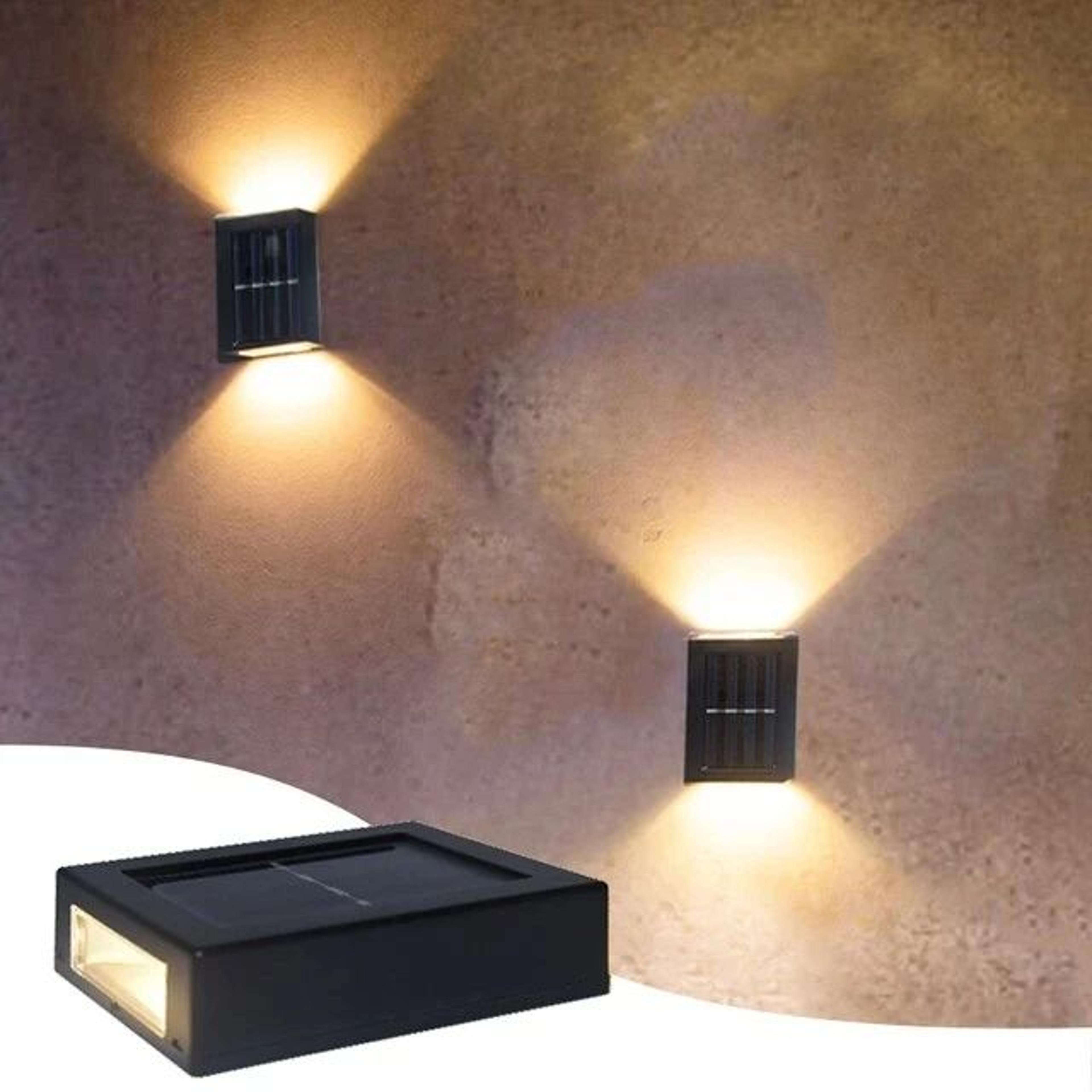 Solar Up And Down Outdoor Wall Lights 6