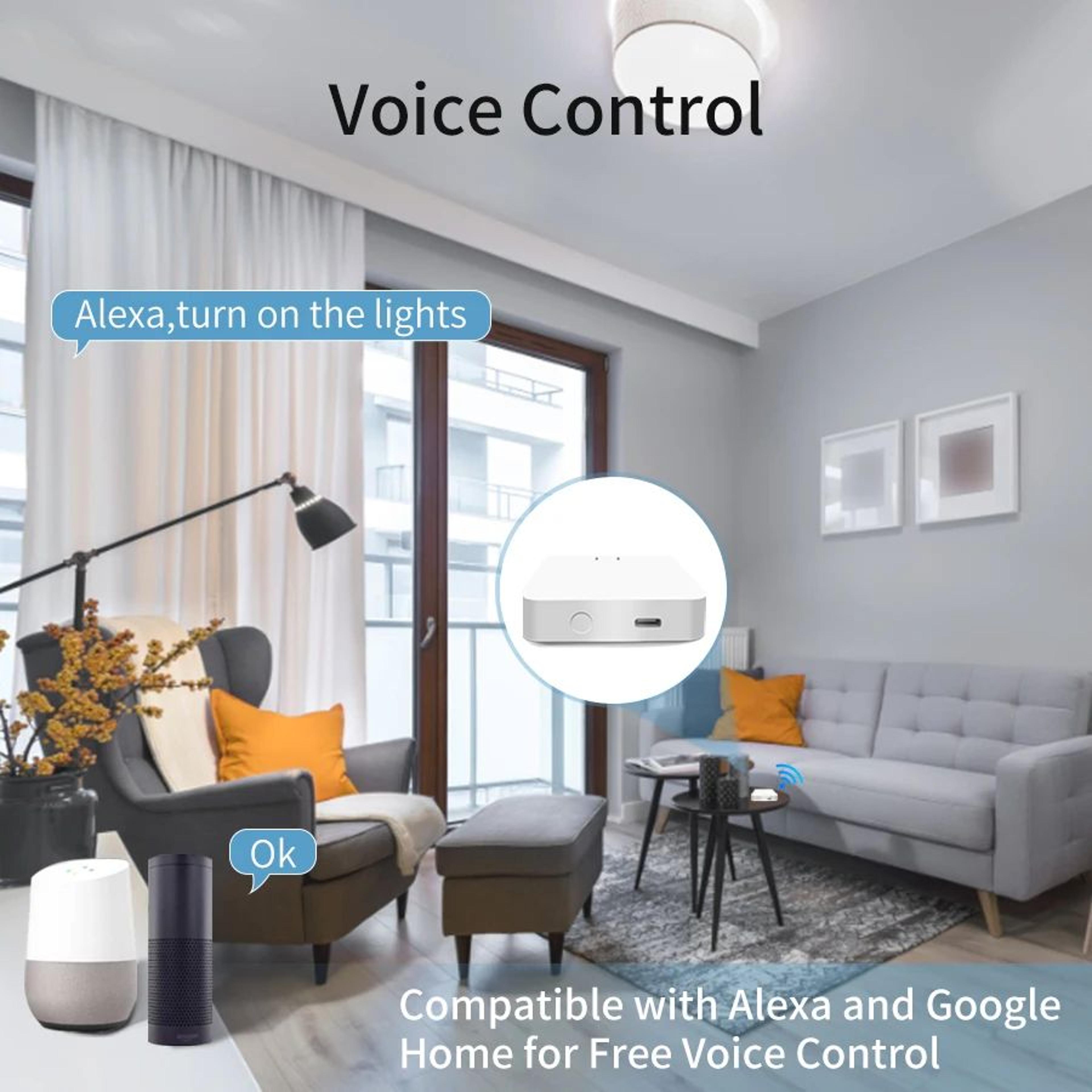 Multi Mode Zigbee Bluetooth Smart Home Gateway Hub 4