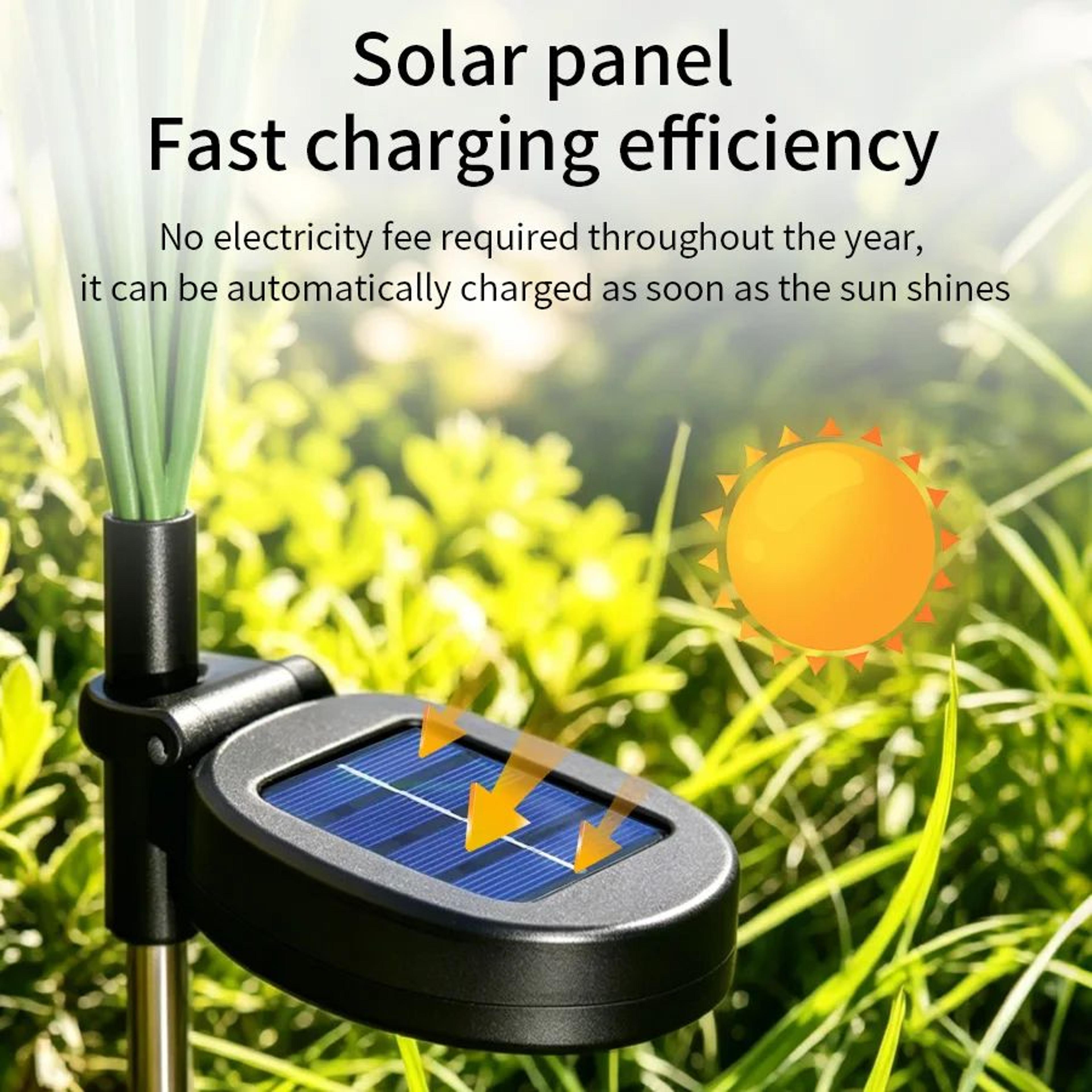 Solar Jellyfish LED Garden Lights With Automatic Lighting 1