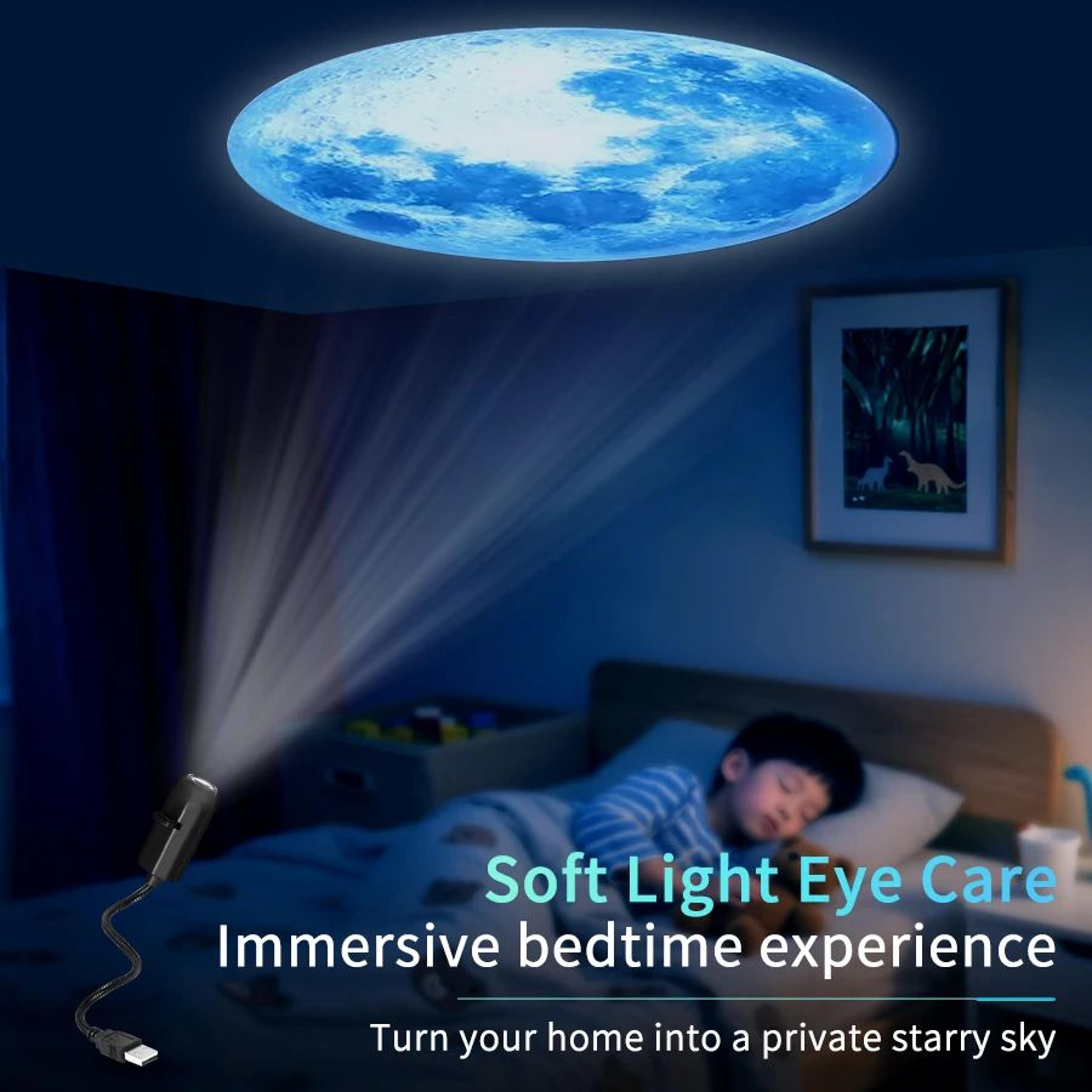 360 Degree USB Planet Starry Sky Projector Light 4